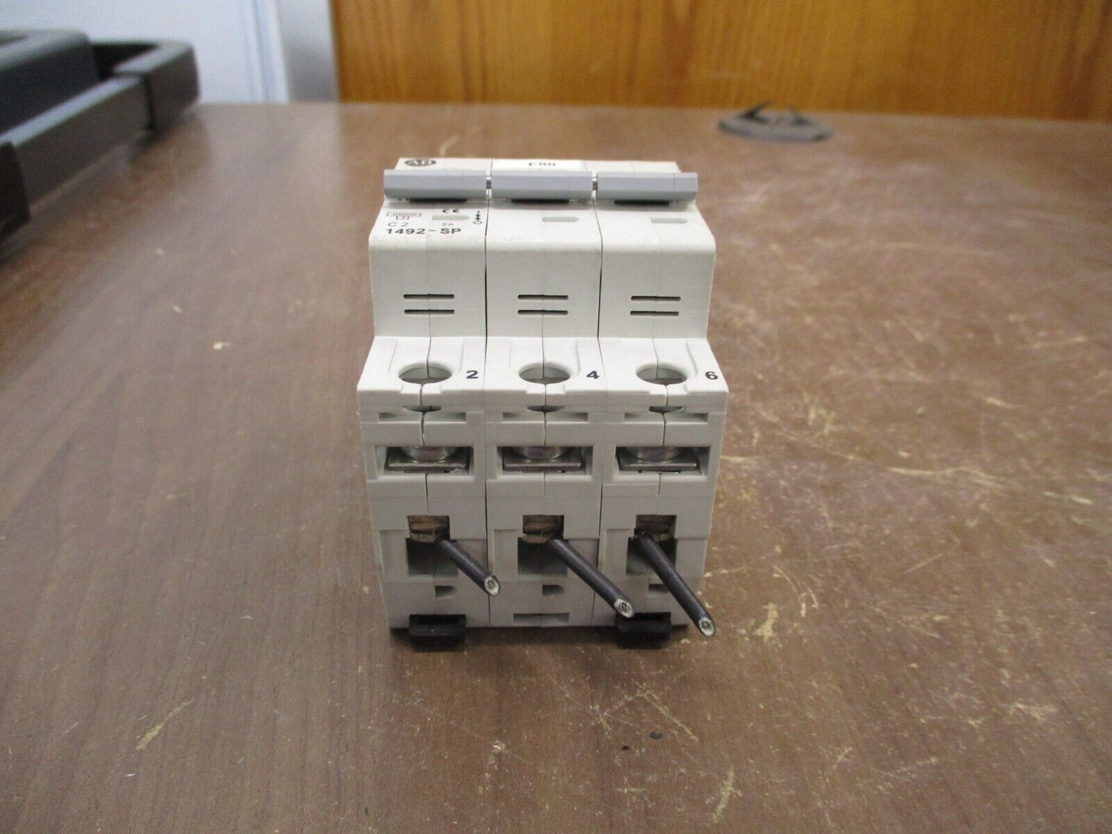 Allen-Bradley Circuit Breaker 1492-SP3C020 Ser. C 2A 480Y/277V 3P Used