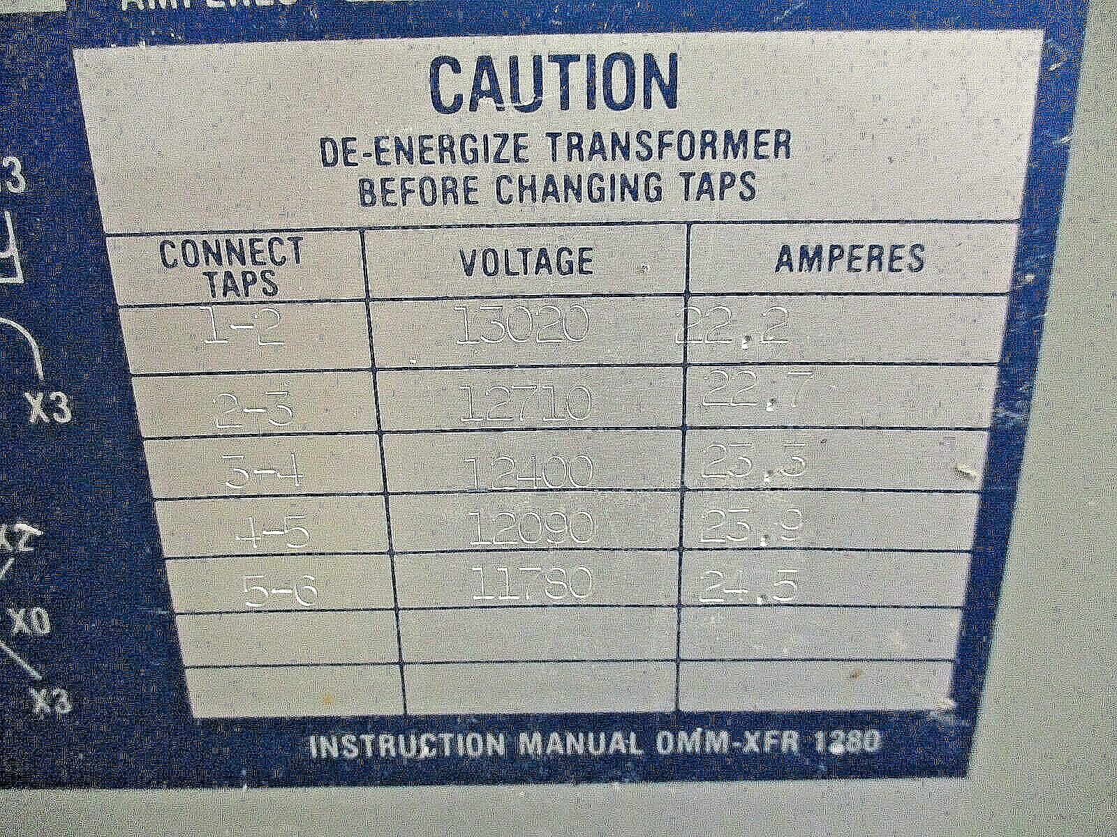 EB National Industri Transformer 34-0500-H119 500kVA Pri: 12.4kV Delta Used