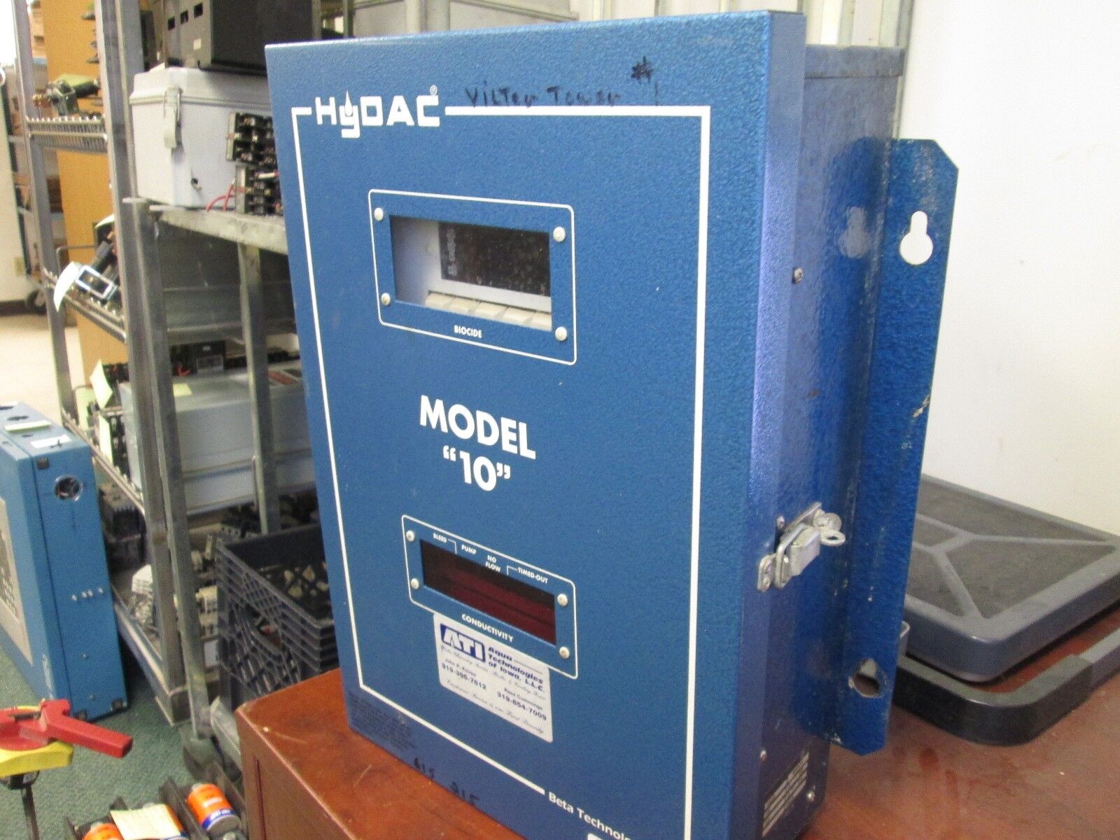 Hydac Model 10 Biocide Controller 016120 15A 115V Used