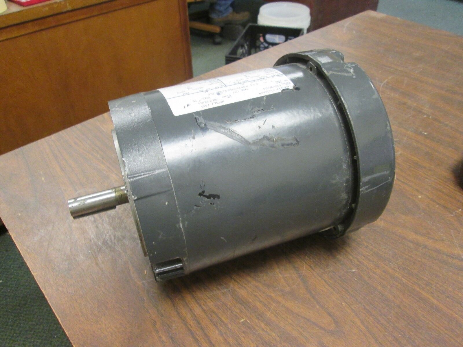 Emerson Motor U12S2ACR 0.5HP 1745RPM 208-230/460V 1.86-1.94/0.97A Used