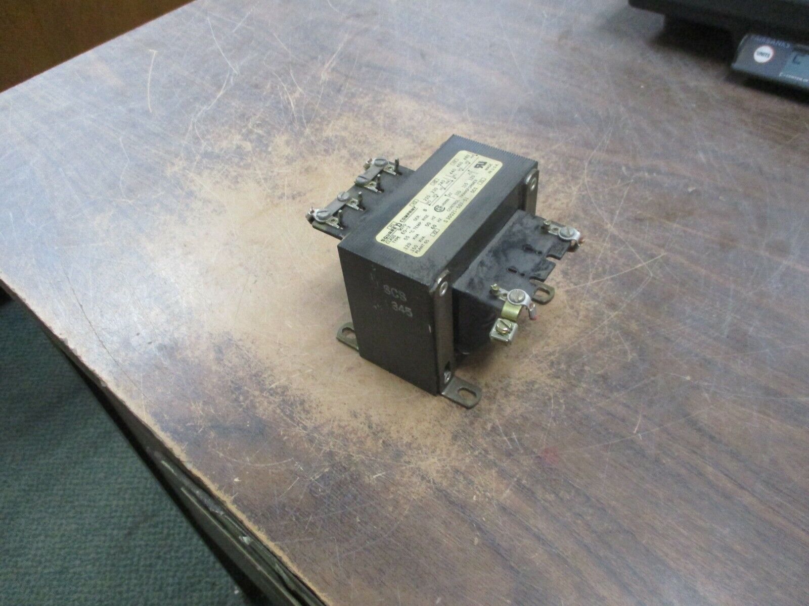 Square D Control Transformer 9070 E0-3 0.150KVA Pri:240/480V Sec:120V Used