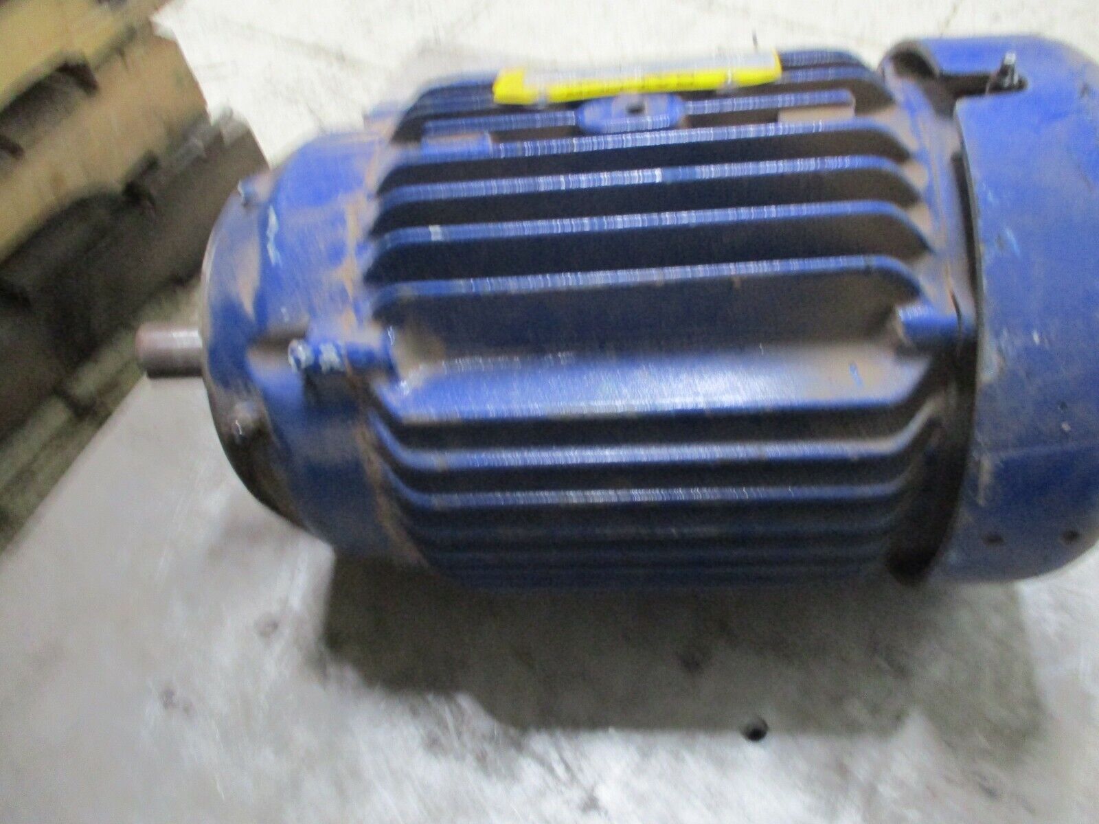 Baldor AC Motor 09S019X764G1 15HP 3600RPM FR:25 230/460V 34.4/17.2A 3Ph Used