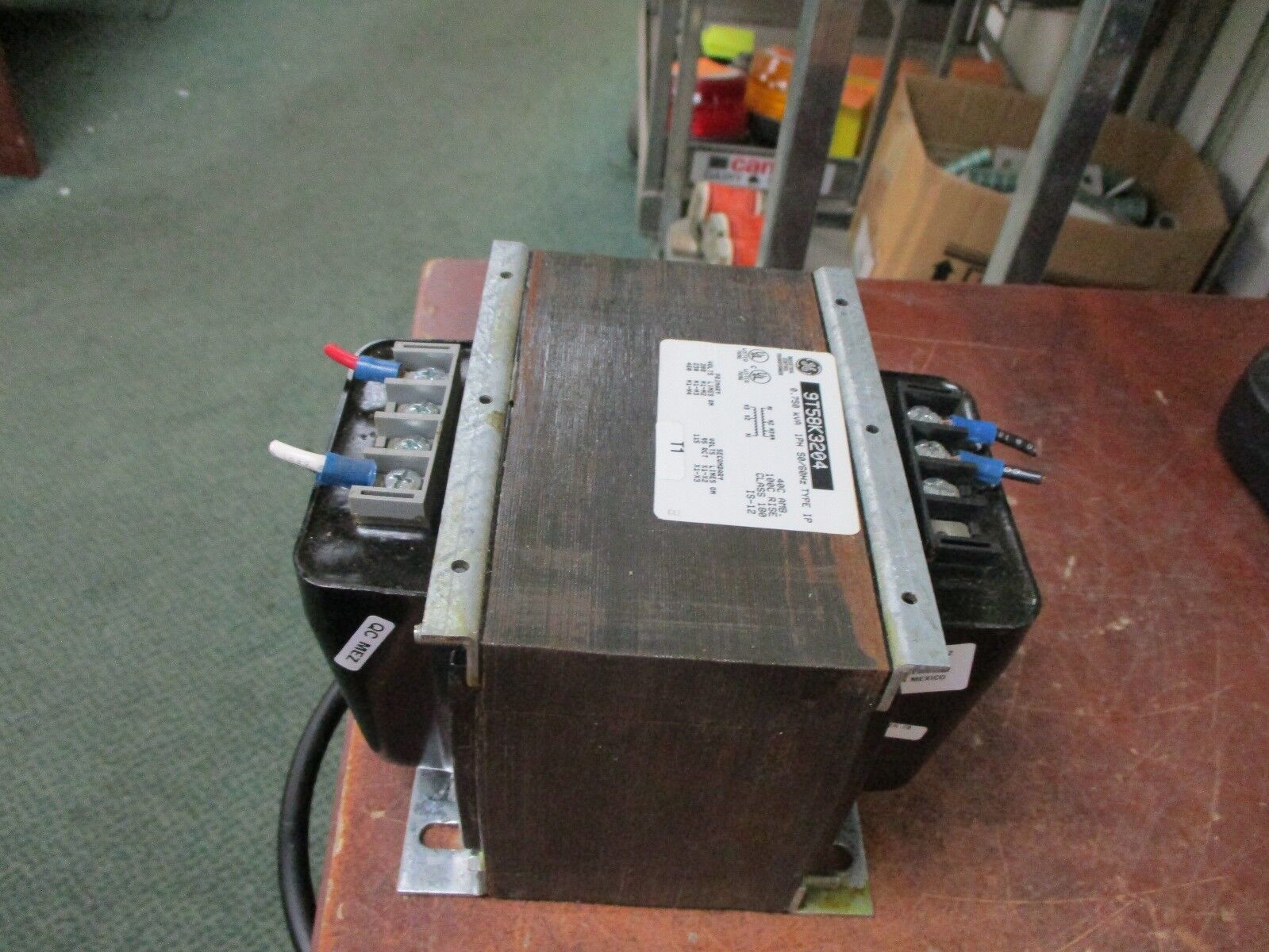 GE Control Transformers 9T58K3204 0.750 kVA Pri: 208/230/460V Sec: 95/115V 1Ph