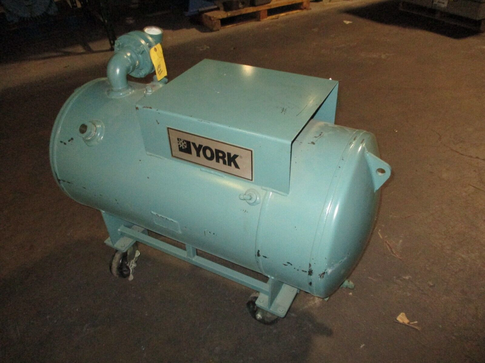 York Easy Tank Refrigerant Storage Recycling Tank RT 600 600LB Capacity Used