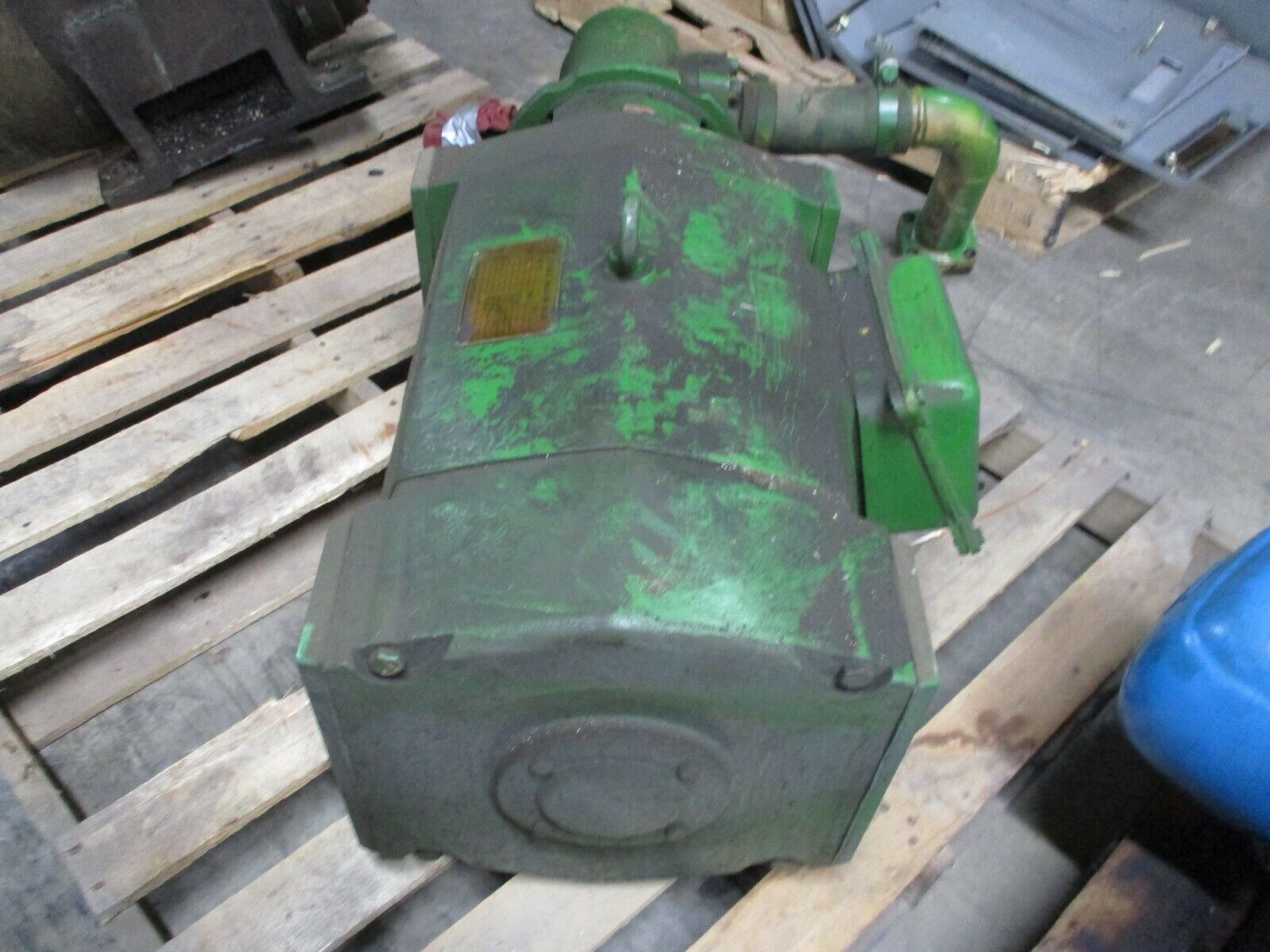 Tokyo Keiki Vane Pump w/ Motor SQP32-25-14-1AA10 40HP 1200RPM 220/440V 103/52A