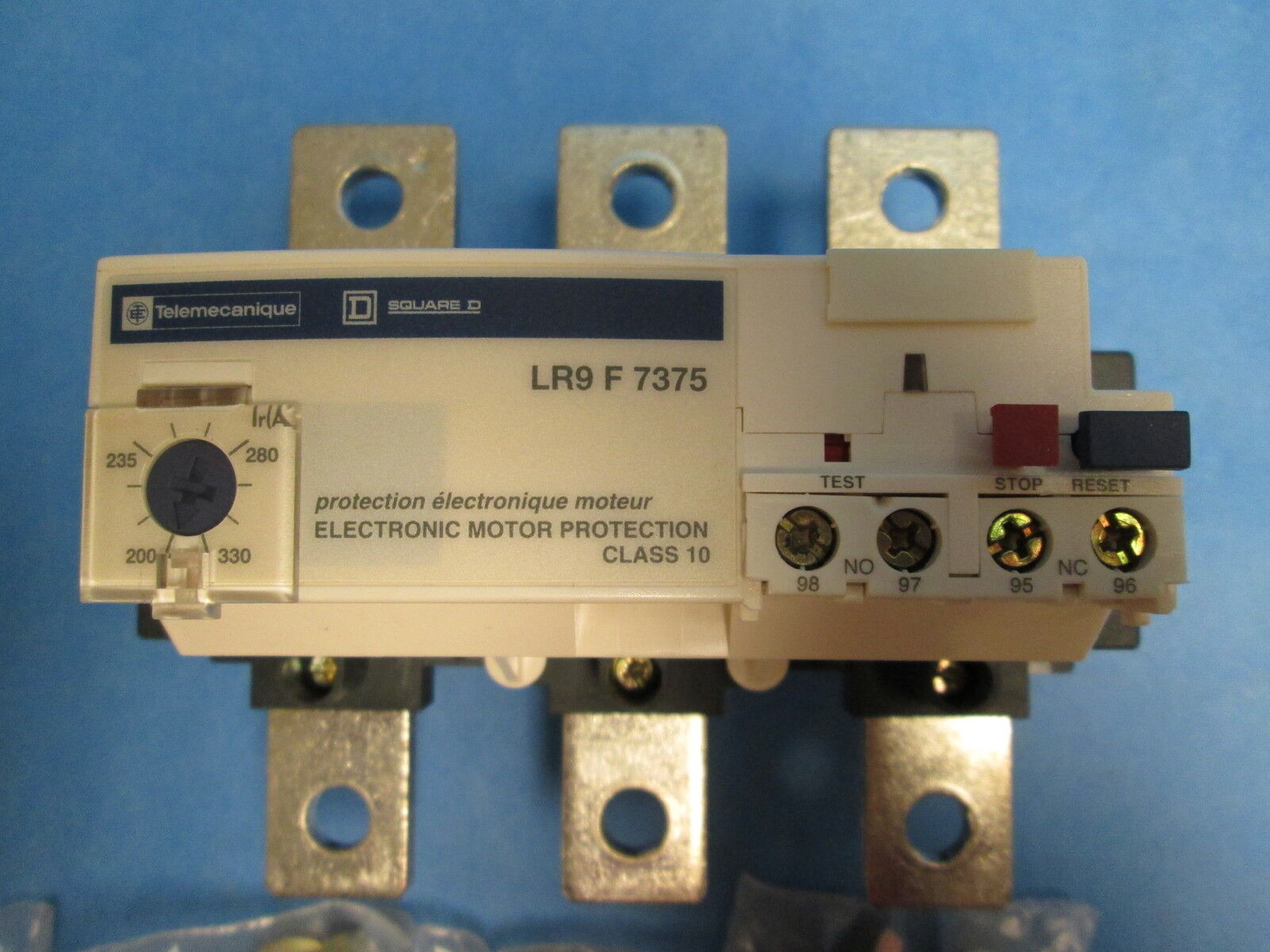 Square D Overload Relay LR9 F7375 200-330A