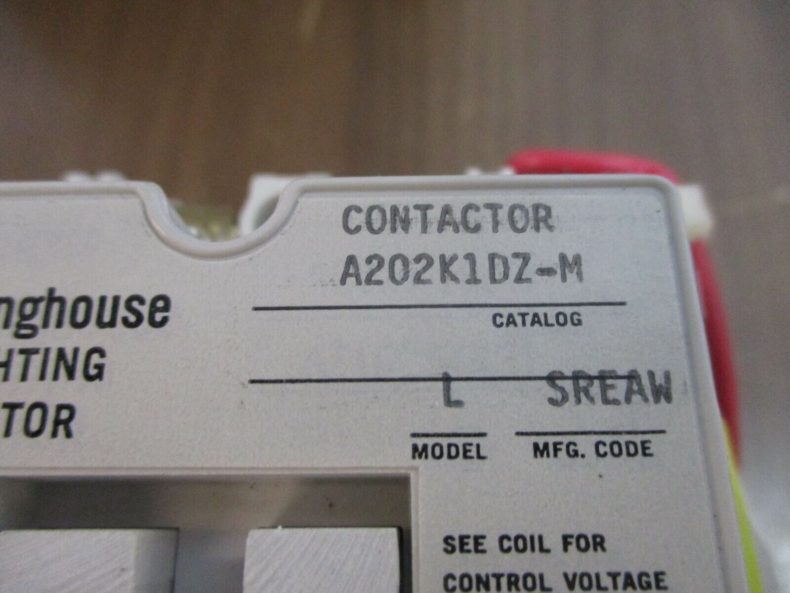 Westinghouse AC Lighting Contactor A202K1DZ-M 277V Coil 30A 600V 3Ph New Surplus