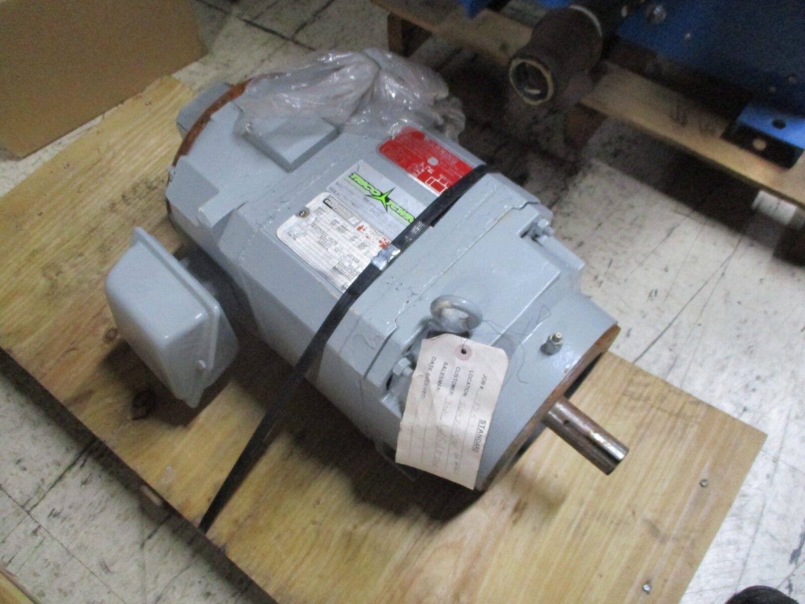 Reliance AC Motor 05KLT74360-DAT2 20HP 1800/3600RPM FR:L2158C ENCL: TEA0-BG Used