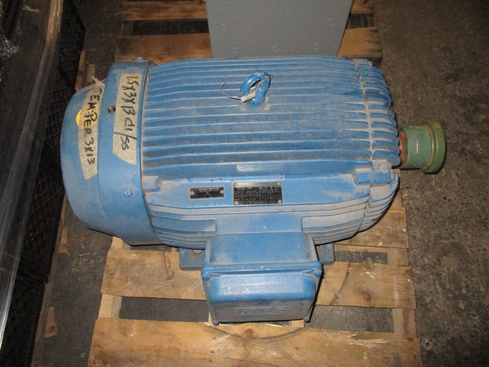 WEG Motor Model#: 10036EP3E405TS 100HP 3Ph 3600RPM 208-230/460V 250-226/113A