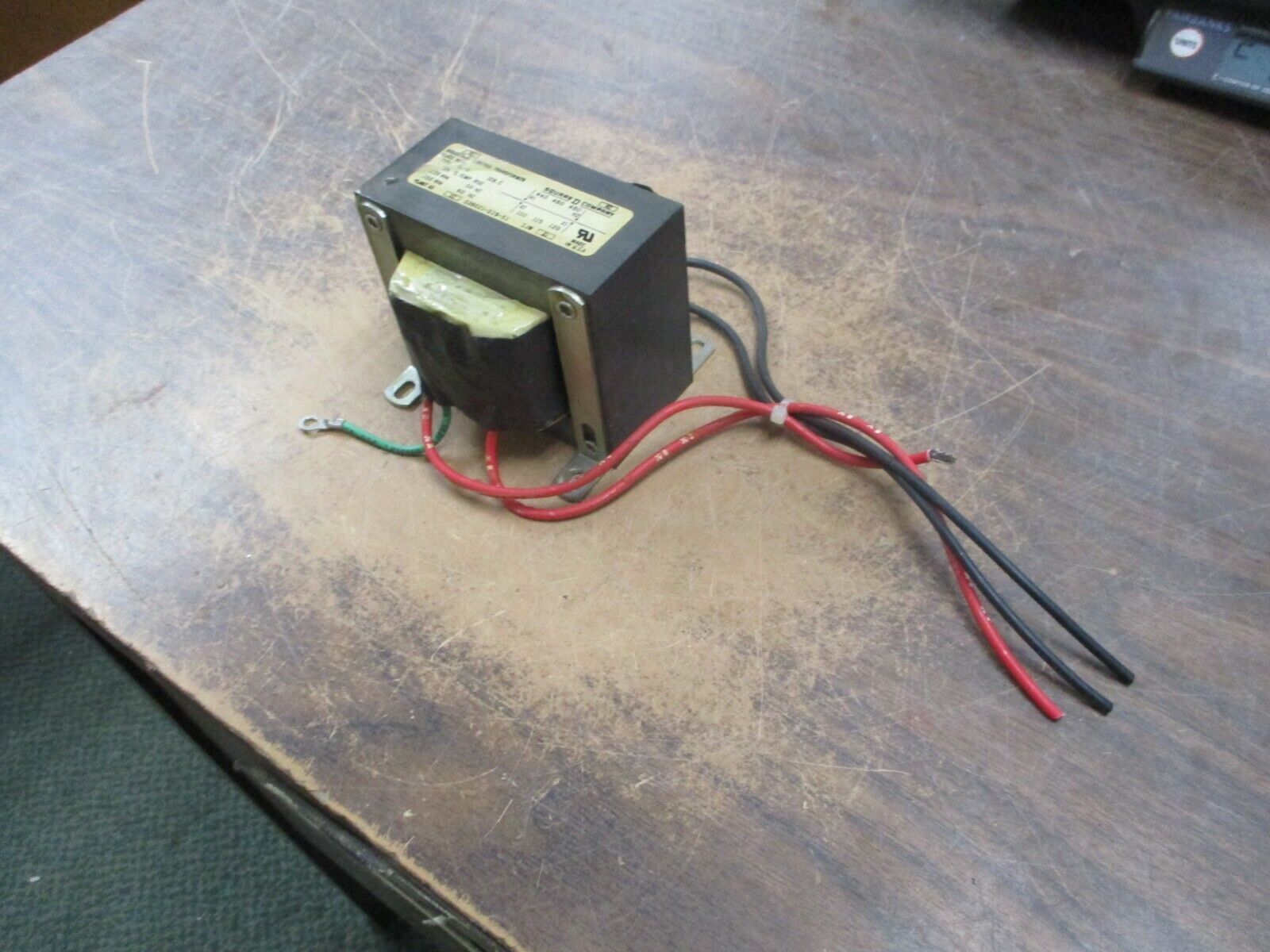 Square D Control Transformer 9070 EL-3 Ser. C 0.150KVA Pri: 480V Sec: 120V Used