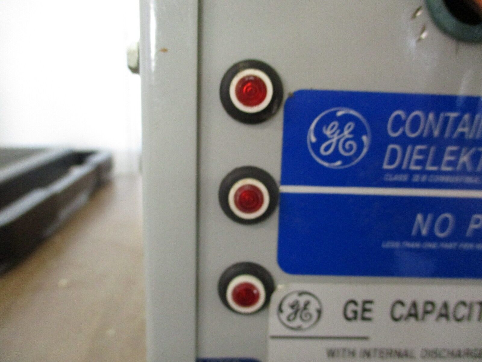 GE Capacitor 65L809TE1 10kVAR 480V 60Hz 3Ph Used