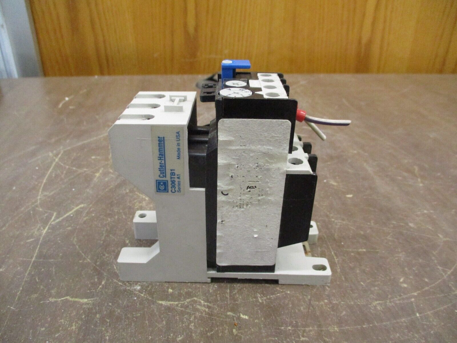 ABB Solid State Overload Trip: 6-8.5A w/ DIN Rail Adapter Used