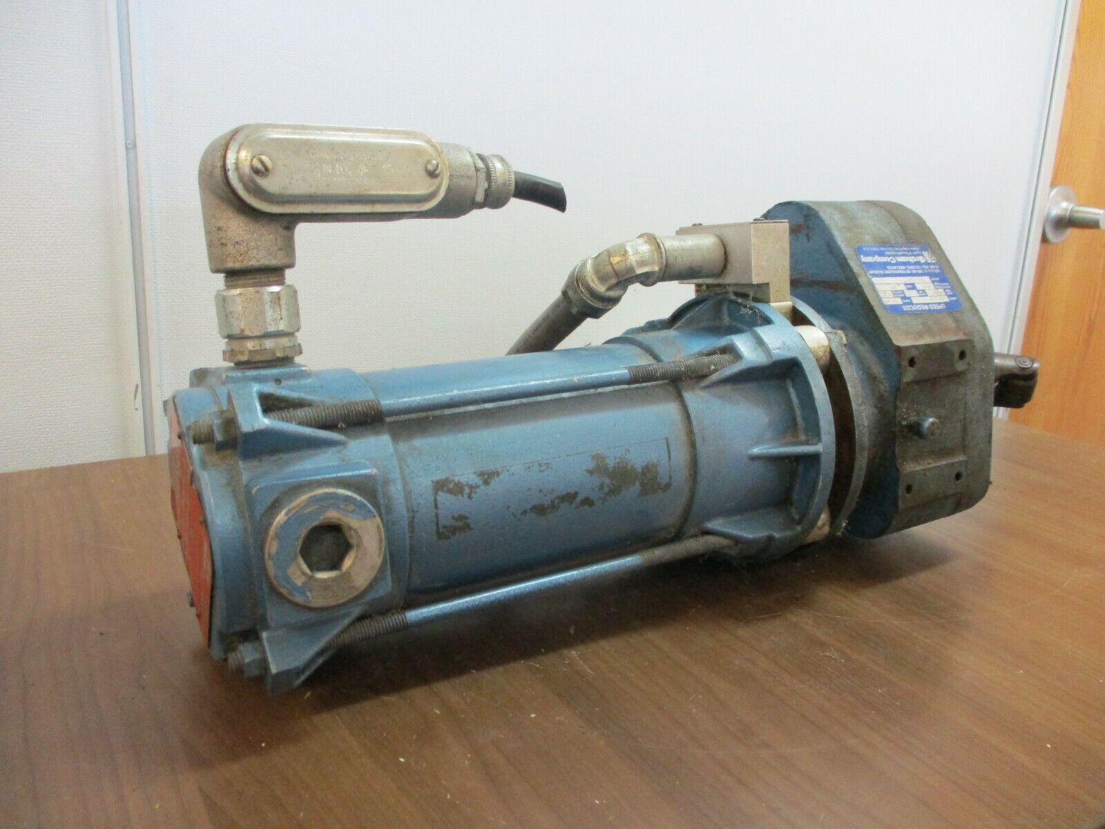 Honeywell/Graham DC Gearmotor EP3640-1436-7-56C/4204157 90VDC 1/2 HP Ratio: 15:1