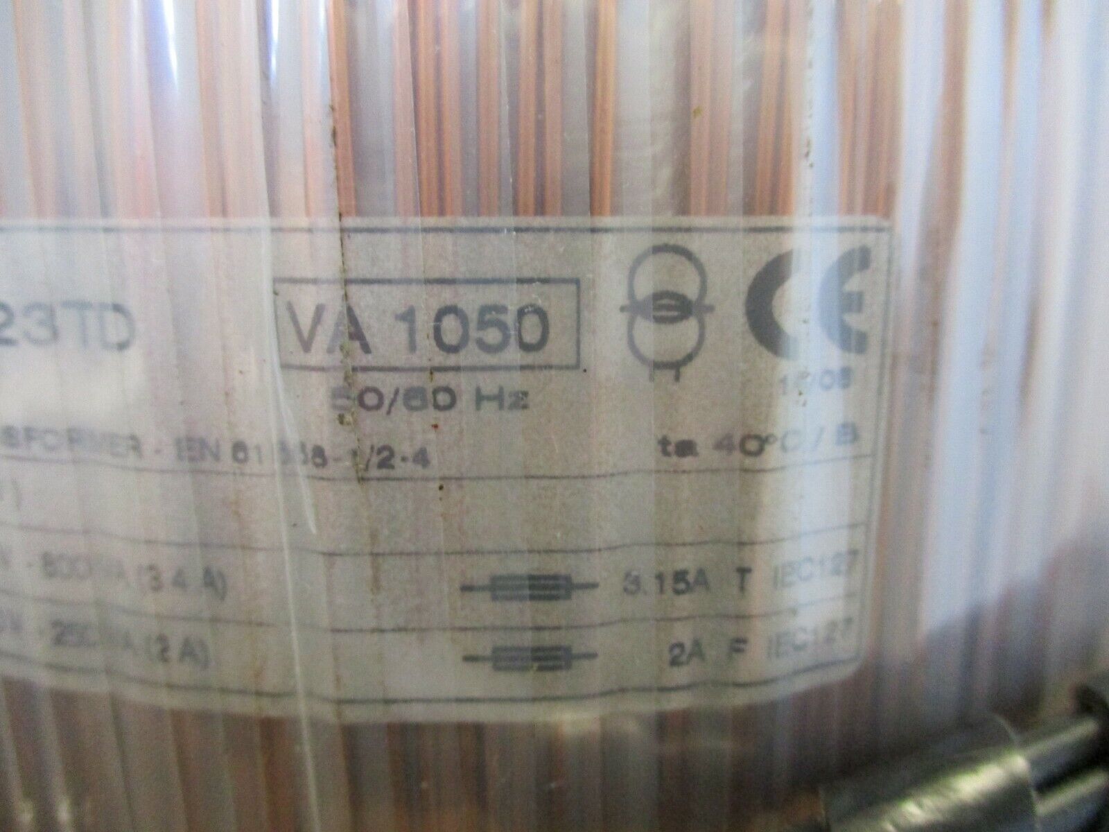 Optelec Isolating Transformer 1123TD 1050VA Pri: 480V Sec: 120/230V 50/60Hz Used