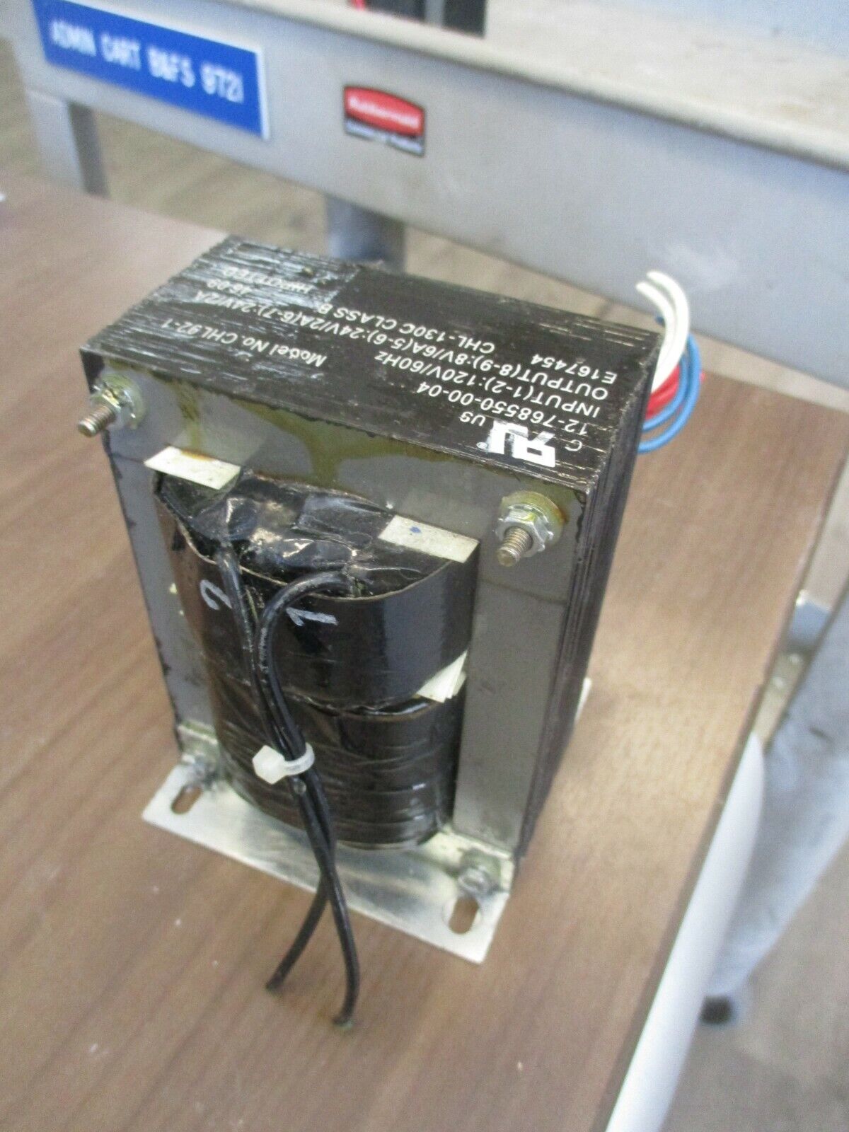 Cutler-Hammer CHL92-1 Transformer 12-768550-00-04 Pri: 120V Sec: 8/24V Used