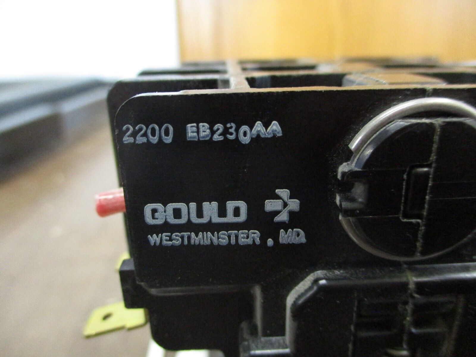 Gould Contactor 2200 EB230AA 110-120V Coil 30A 600V Used