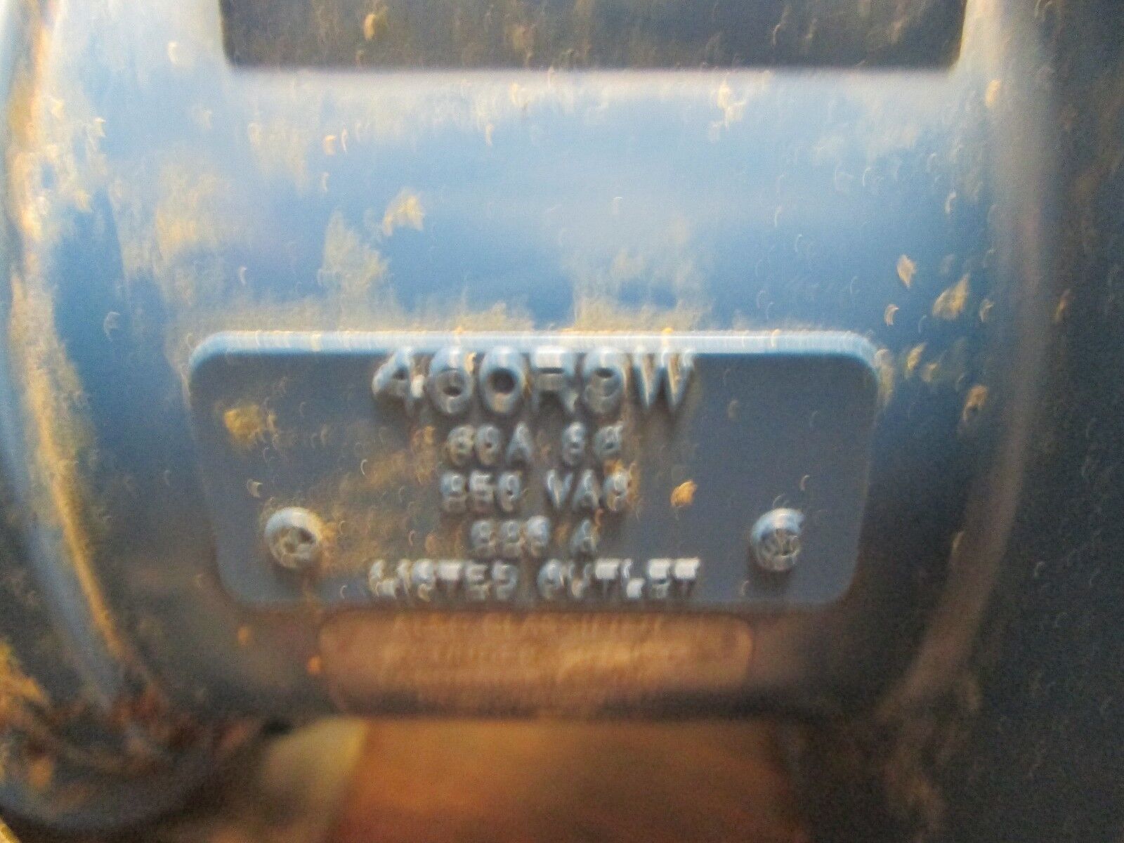 Hubbell Receptacle 460R9W 60A 250VAC 4W Used