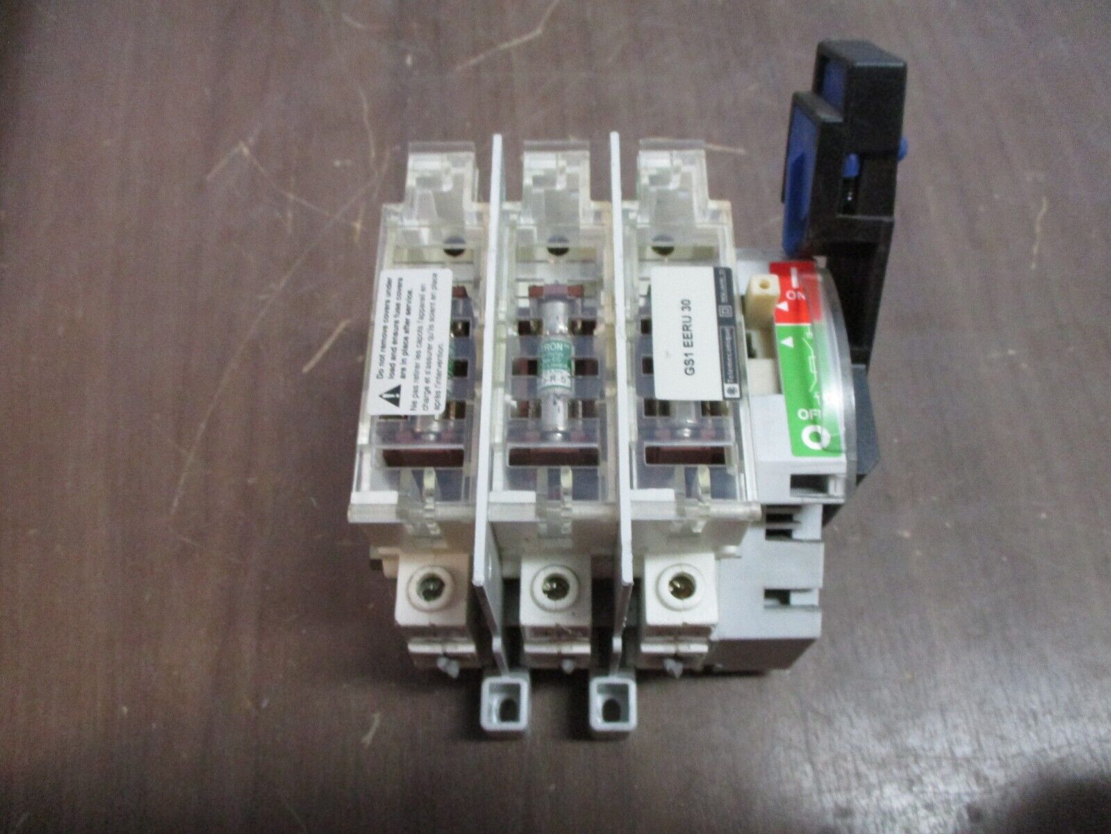 Schneider Electric Fusible General Purpose Switch GS1EERU30 30A 600V 3Ph, Used