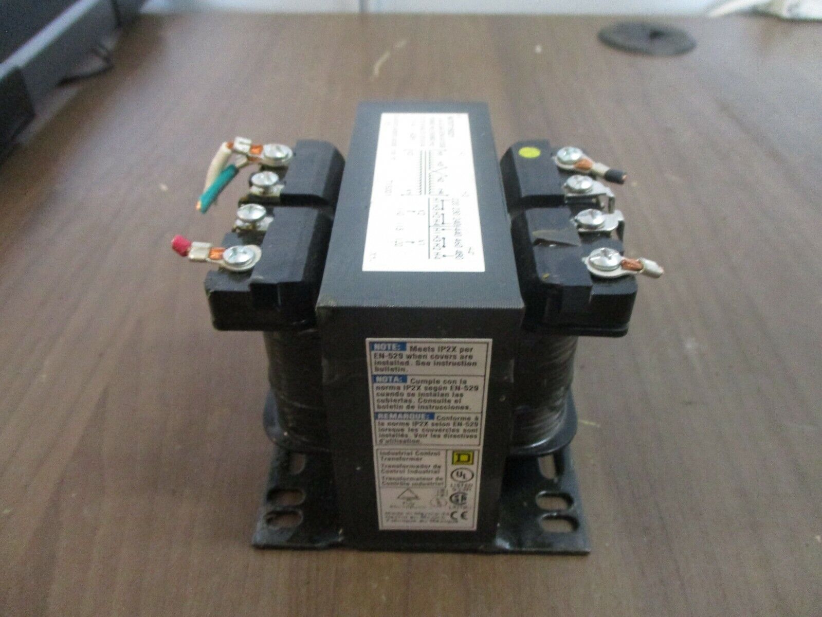 Square D Control Transformer 9070T150D1 0.15kVA Pri: 240/480V Sec: 120V 50/60Hz