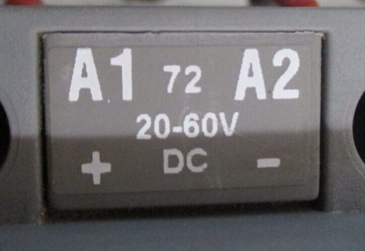 ABB Contactor AF260-20 20-60VDC Coil 350A 600V *Chipped* Used