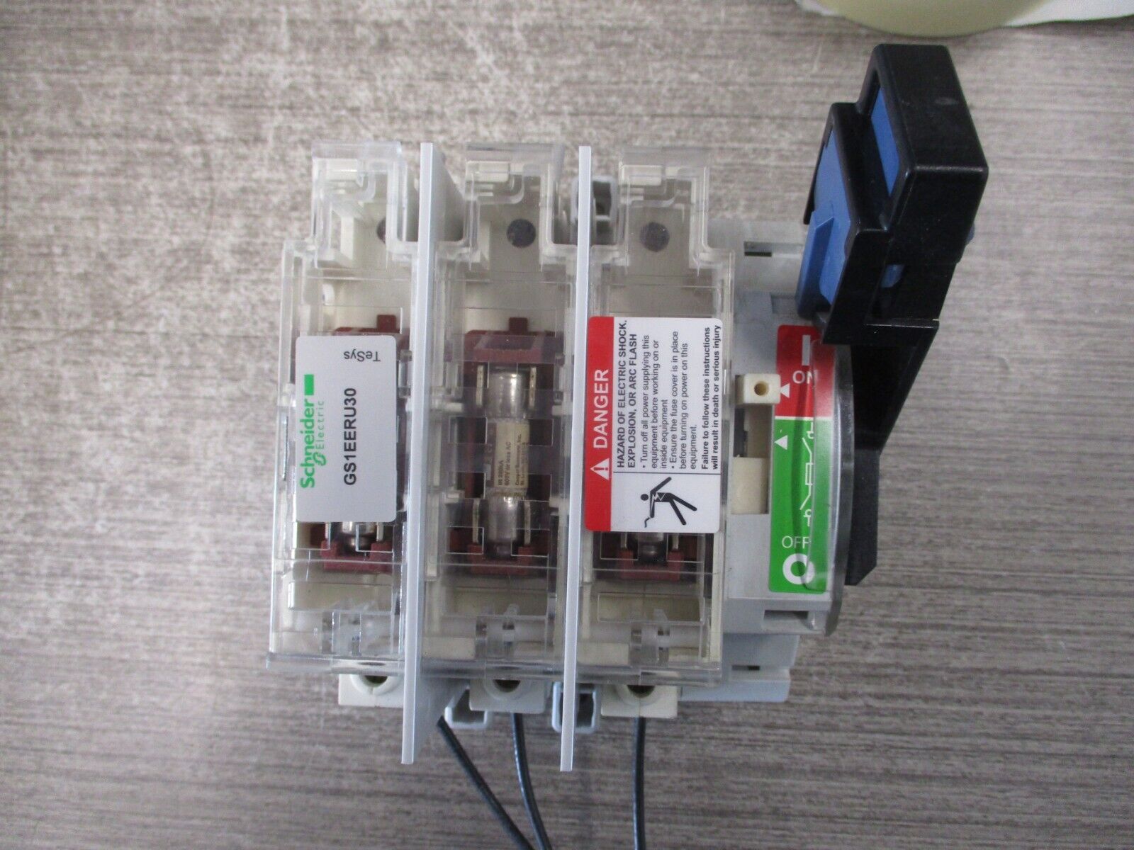 Schneider Electric Fusible General Purpose Switch GS1EERU30 30A 600V 3P Used