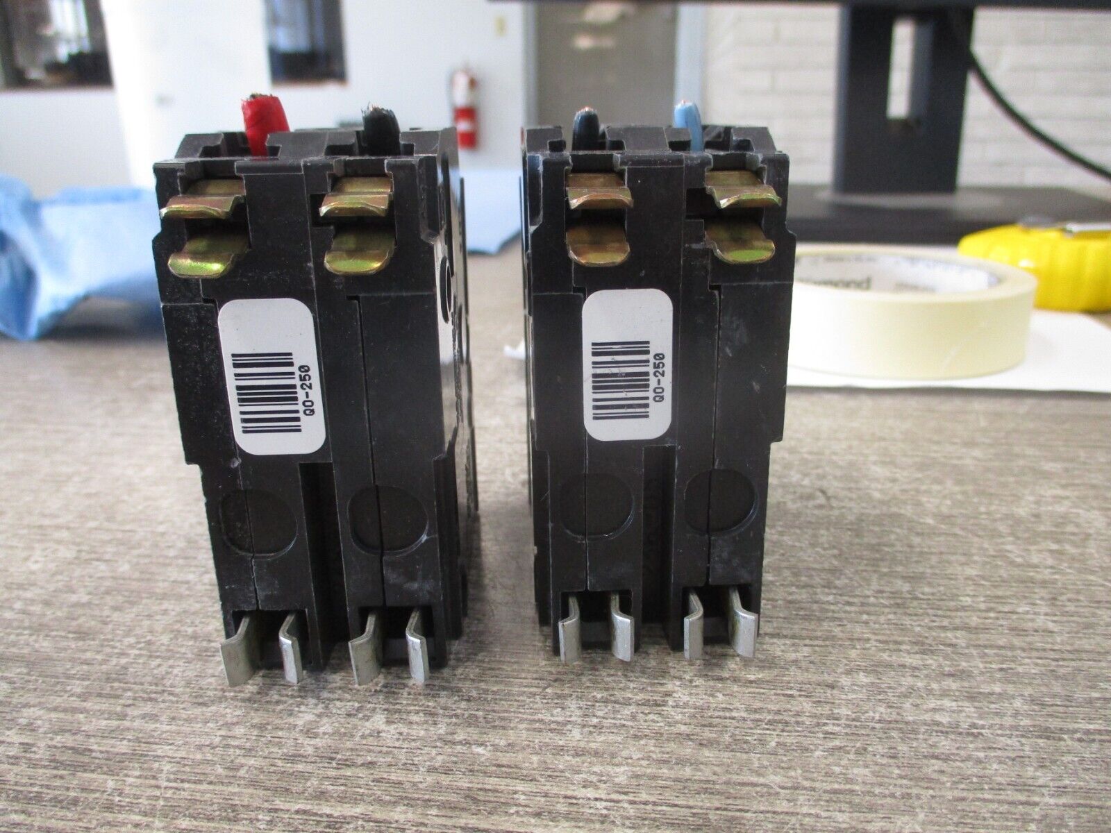 Square D Clip-On Circuit Breaker QO250 50A 120/240V 2P *Lot Of 2* Used