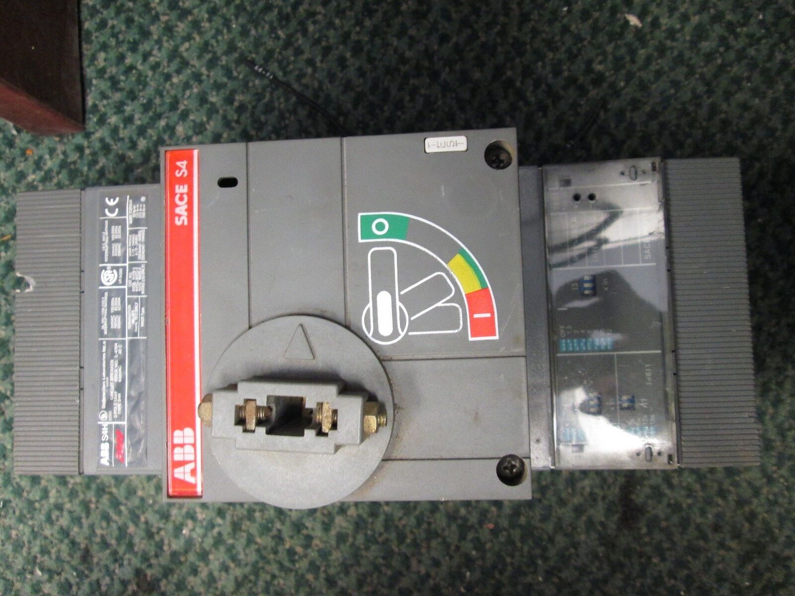 ABB Breaker Disconnect Switch S4H SACE S4 3P 250A 600V *Loose Trip Unit* Used