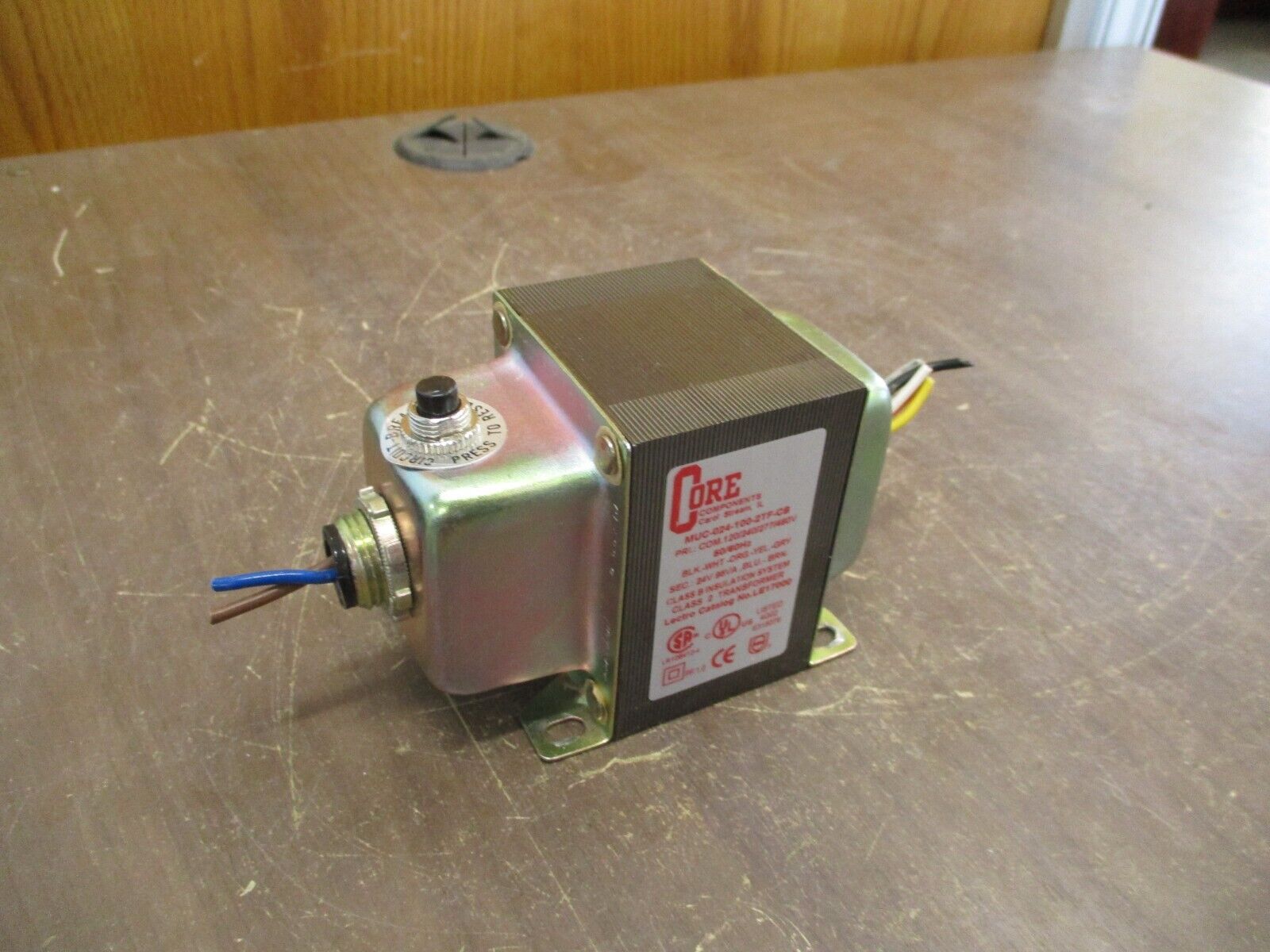 Core Compnents Transformer MUC-024-100-2TF-CB 96VA Pri: 120/240/277/480V 50/60Hz