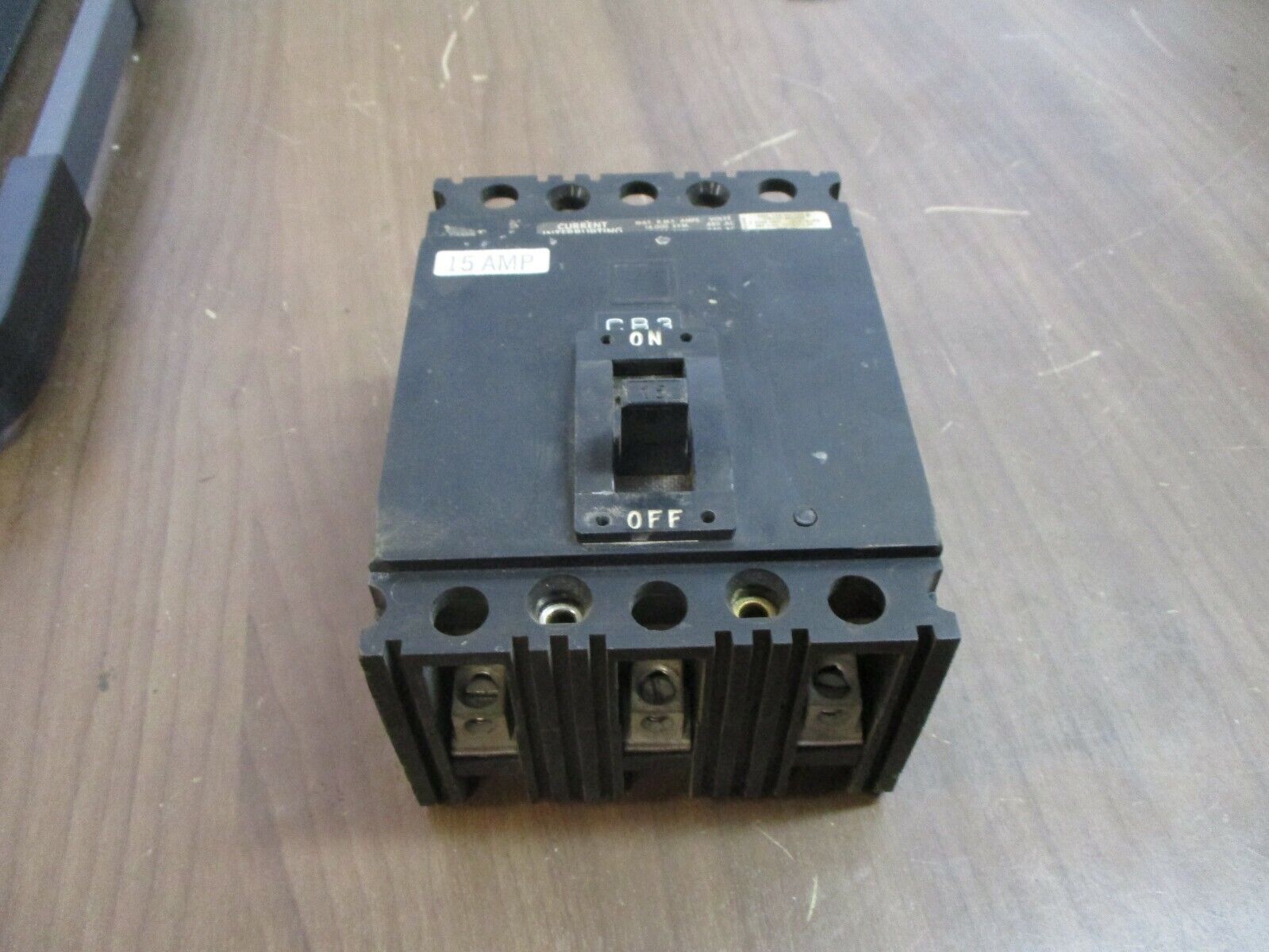 Square D Circuit Breaker FAL 34015 15A 480V 3P Used