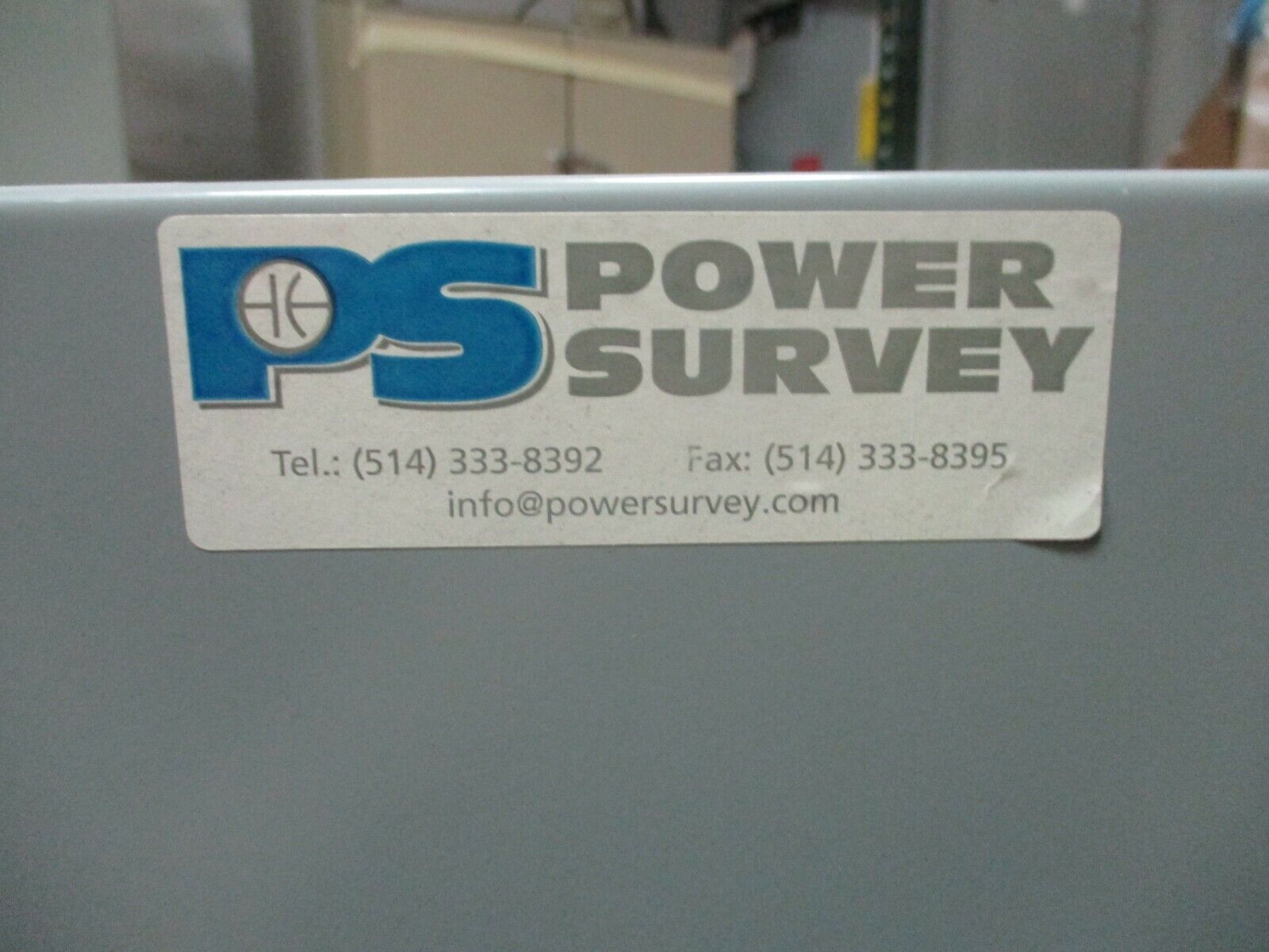 Power Survey Capacitor PS4P75CFL 75KVAR 480V 3Ph 60Hz Used