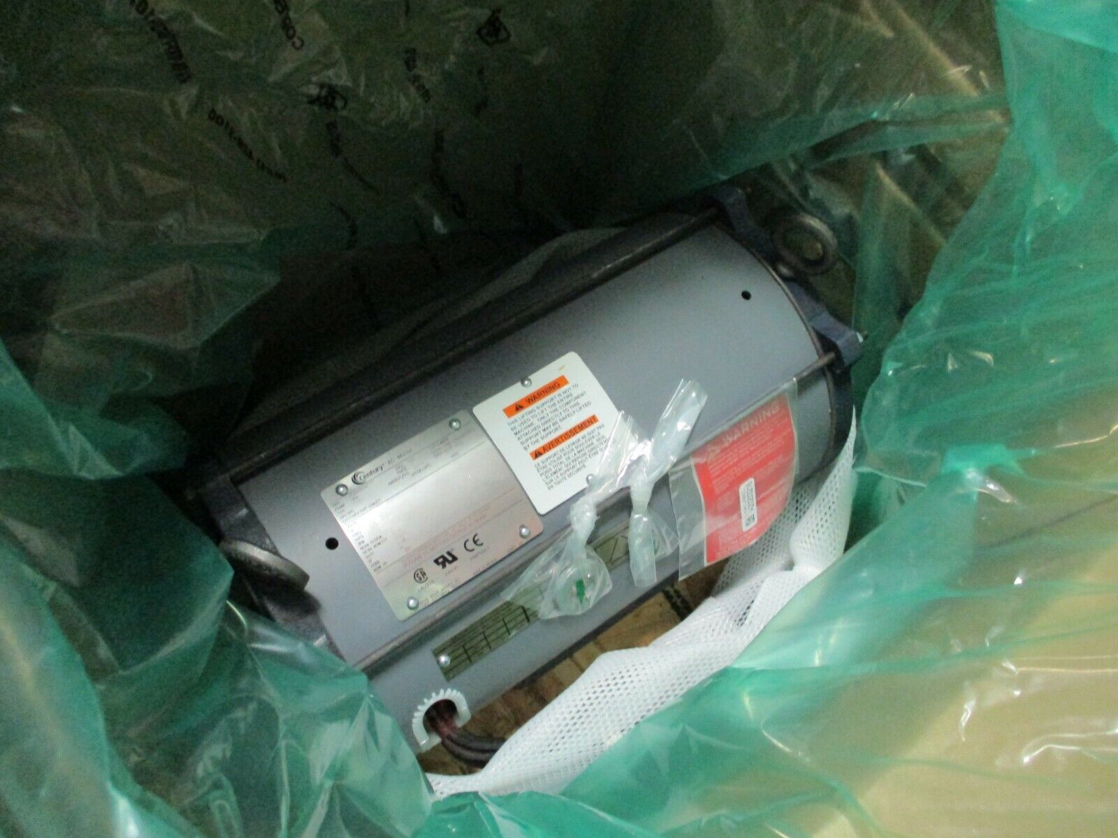 Century AC Motor PJ4AB09F19 10HP 1200RPM 184 Frame DP Enclosure New Surplus