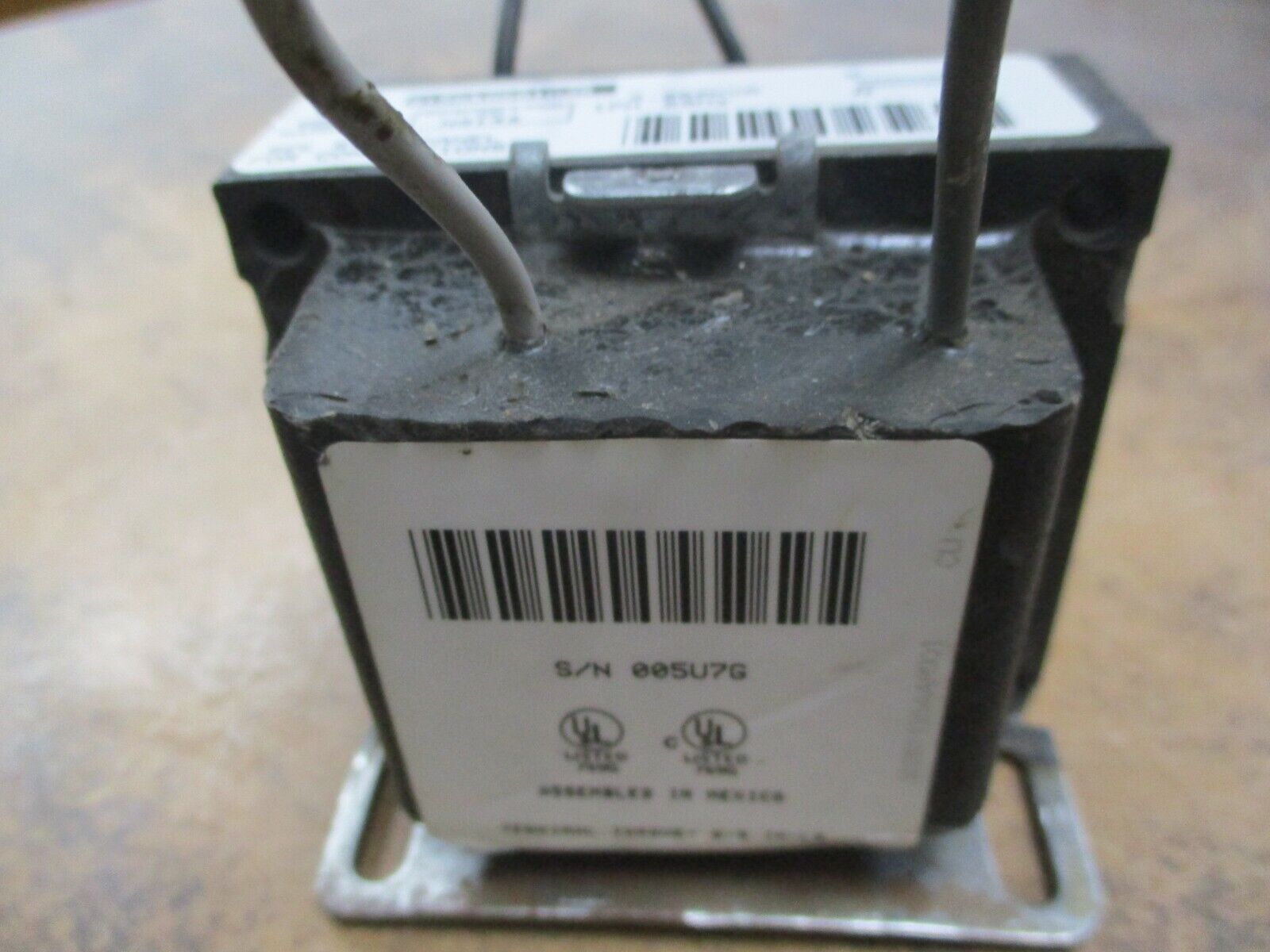 GE Type IP Control Transformer 9T58K0501G30 0.060KVA Pri:480V Sec:120V 60Hz Used