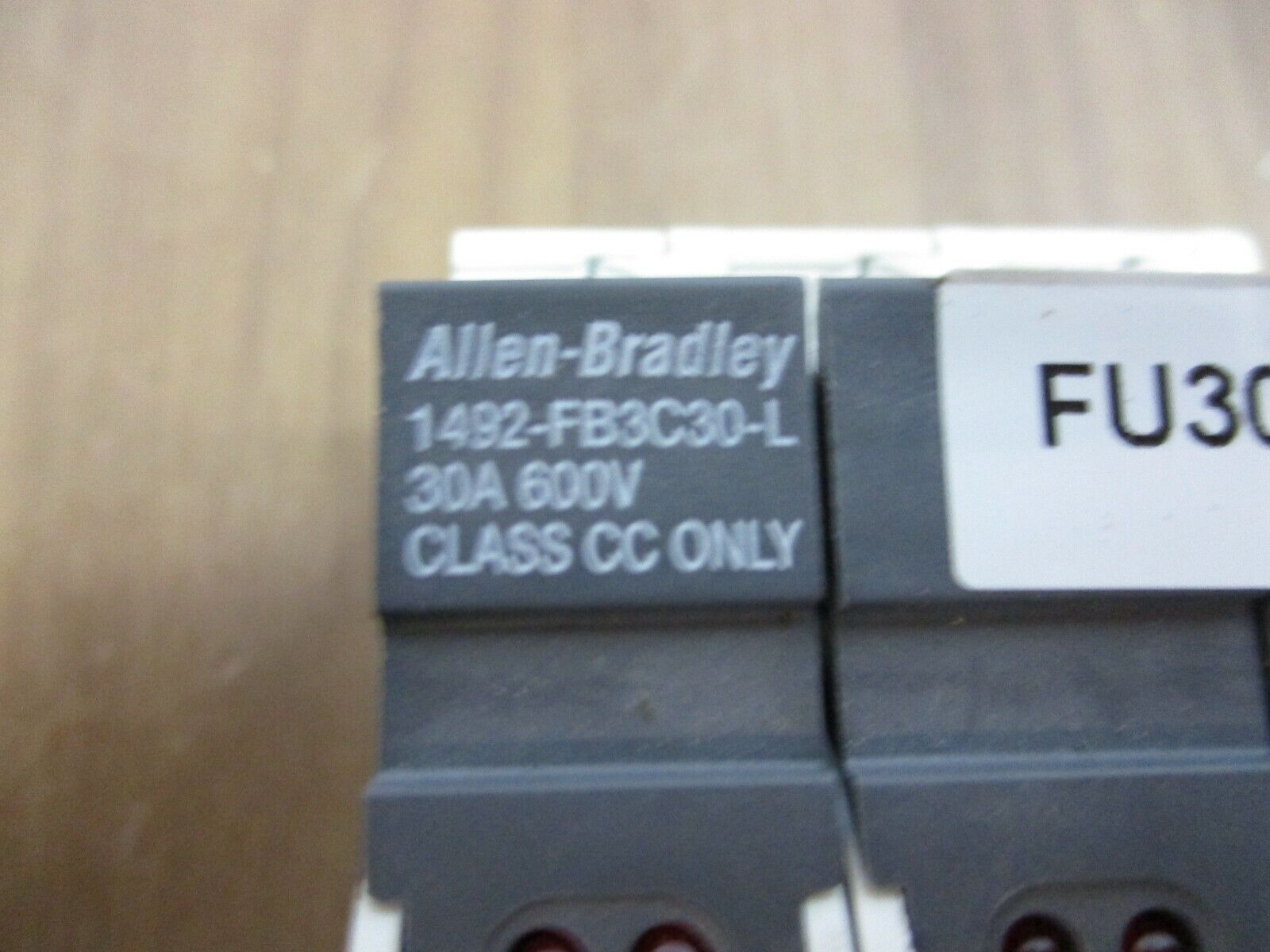 Allen-Bradley Fuseholder 1492-FB3C30-L 30A 600V 3P Used