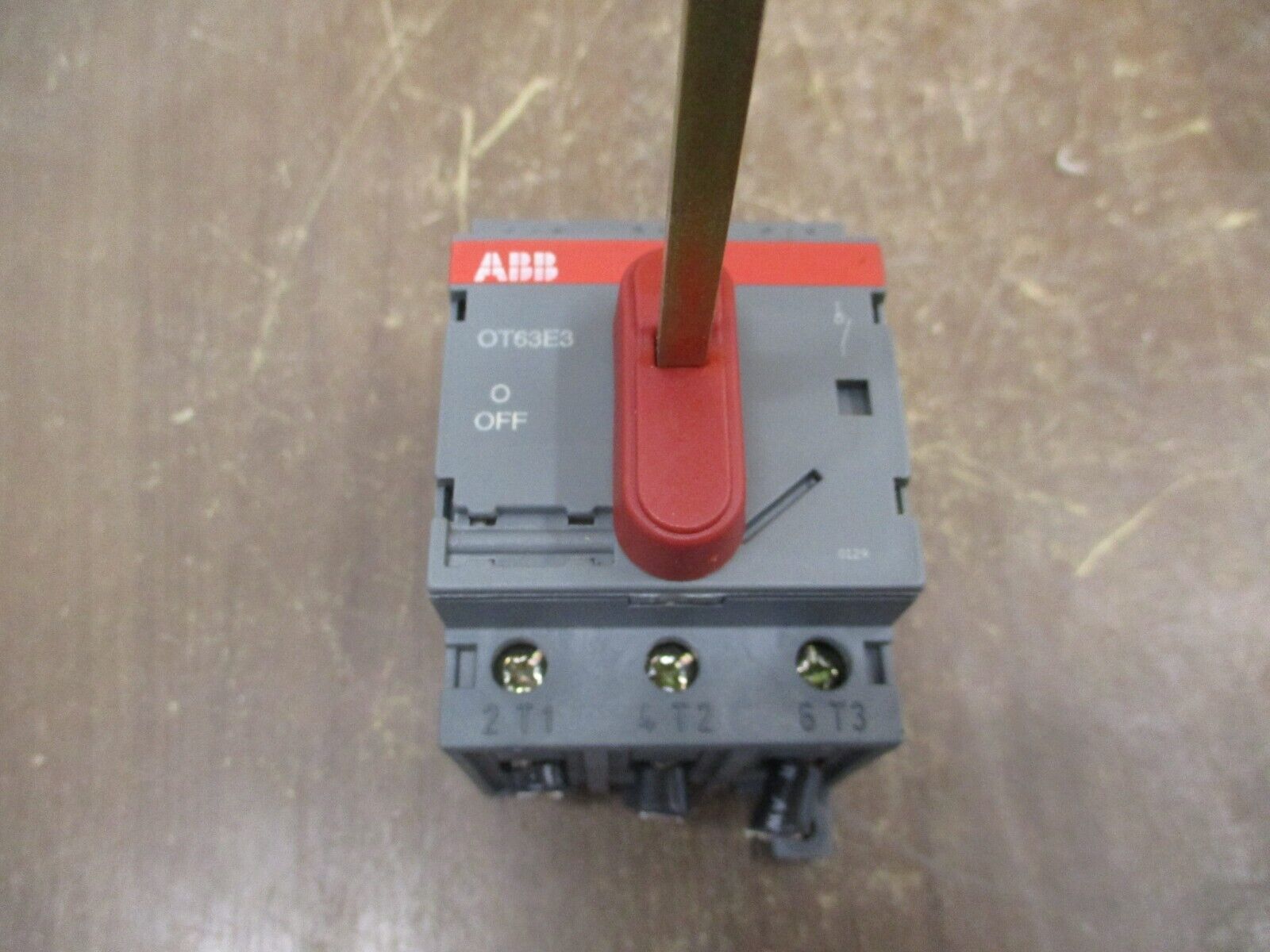 ABB Disconnect Switch OT63E3 80A 600V 3P *No Handle* Used