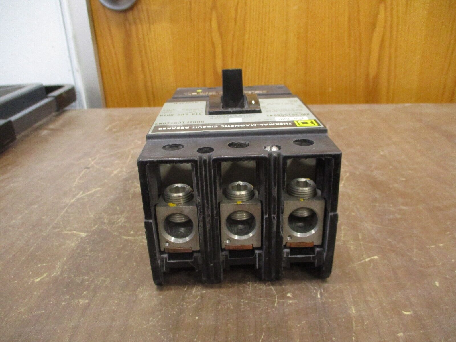 Square D Circuit Breaker KAL361508041 150A 600V 3P Used