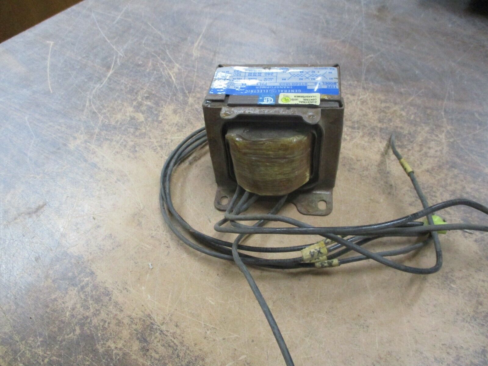 GE Type IP Transformer 9T58B1803 0.075KVA Pri:240/480V Sec:120/240V 1Ph 60Hz