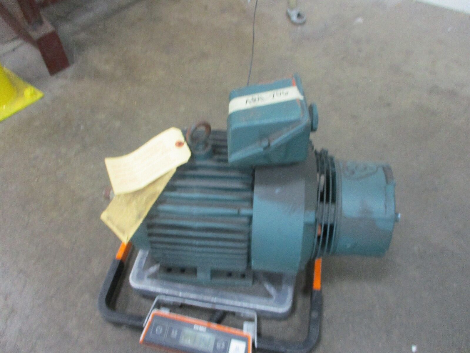 Reliance Duty Master AC Motor w/ Brake 02MAN80623 G001 DC 1HP 1200RPM FR:184