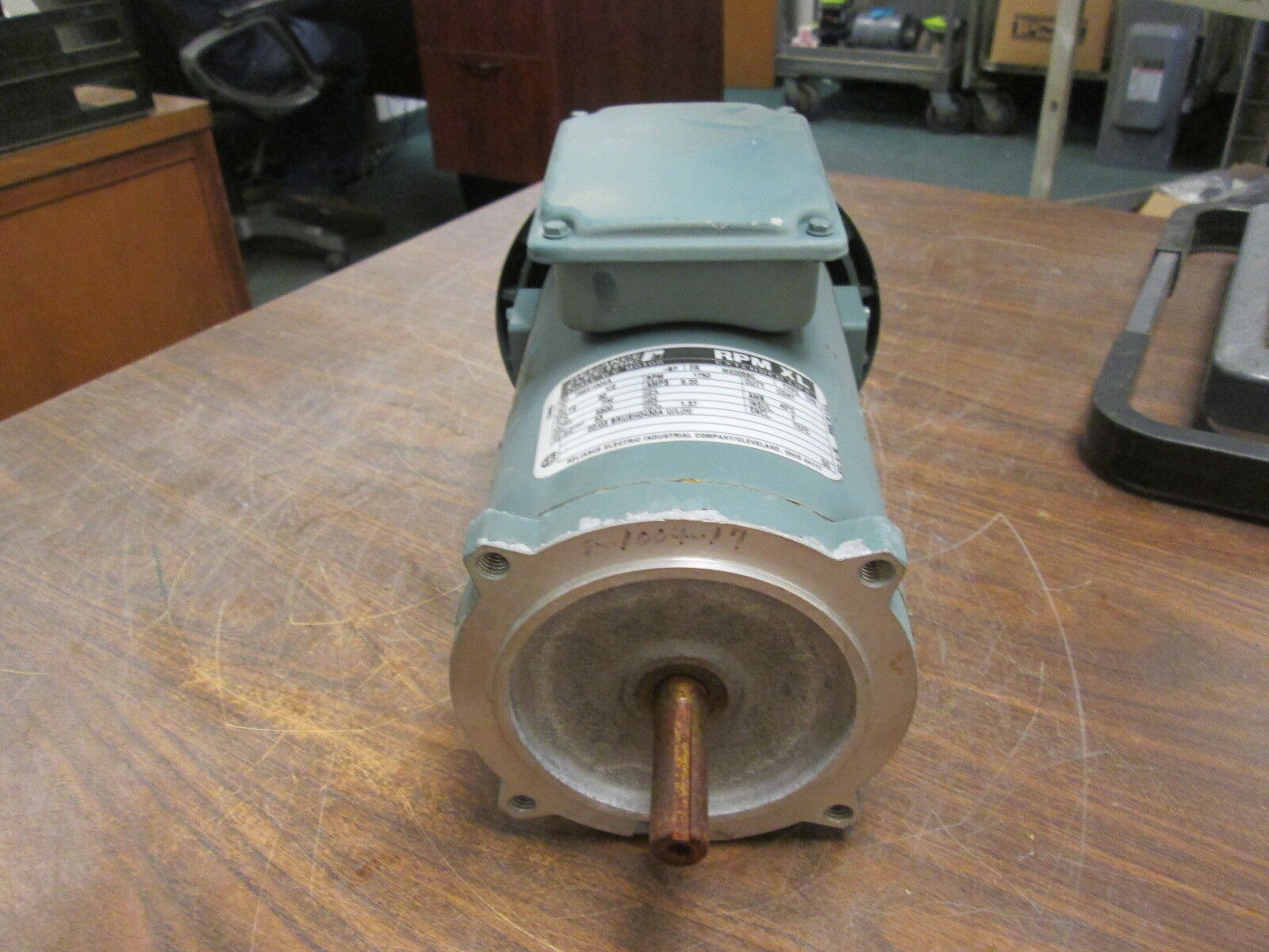 Reliance DC Motor T56S1004A ½HP 1800RPM FR:ME0056C ENCL:TEFC 90V 5.2A Used