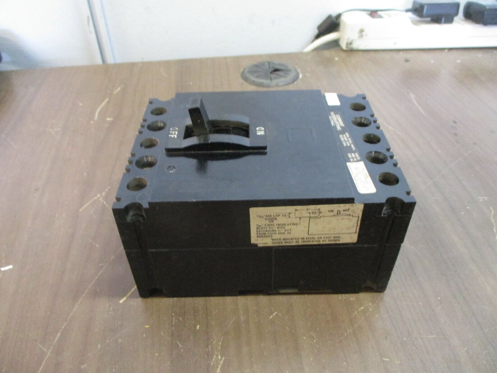 Square D Circuit Breaker FAP-34015 15A 480V 3P Used