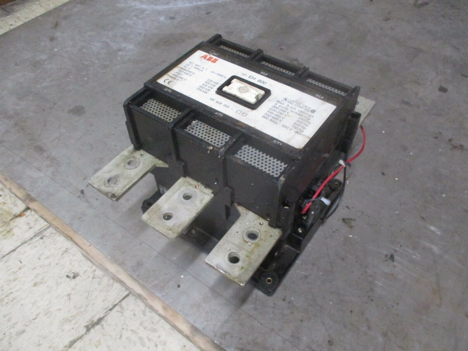 ABB Contactor EH 800 900A 600V Used