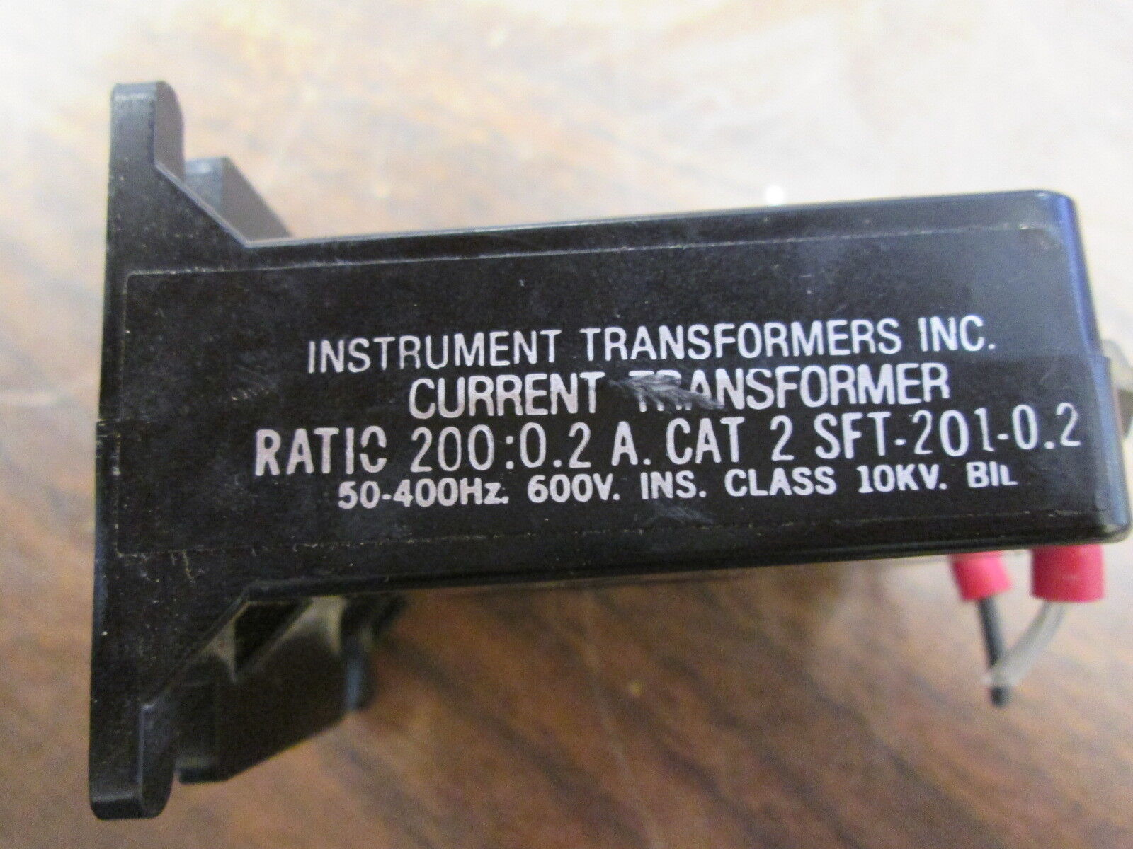 Instrument Transformers Current Transformer 2 SFT-201-0.2 Ratio 200:0.2A 600V