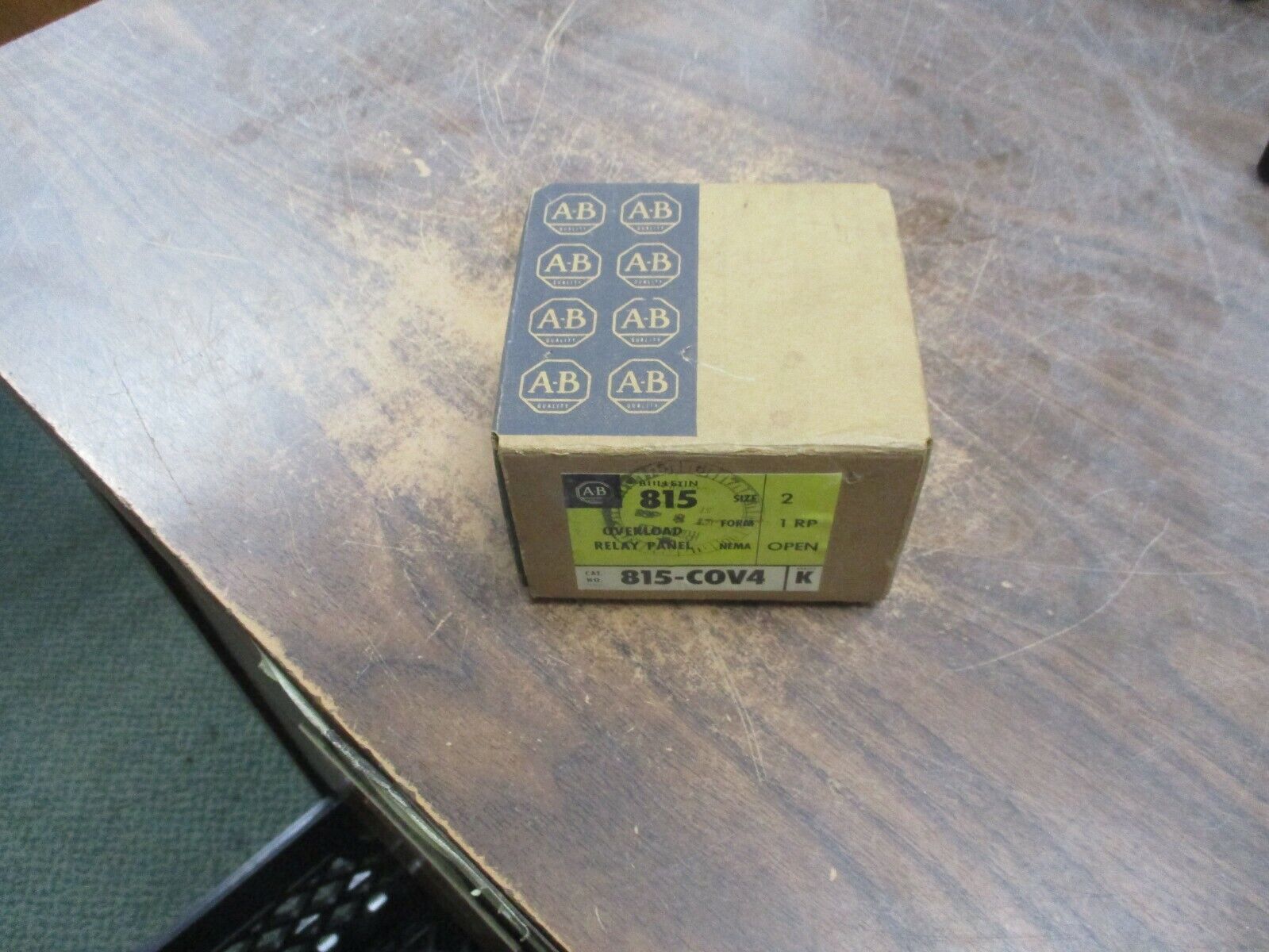 Allen-Bradley Overload Relay Panel 815-COV4 Ser. K Size 2 1 RP *Box of 2*