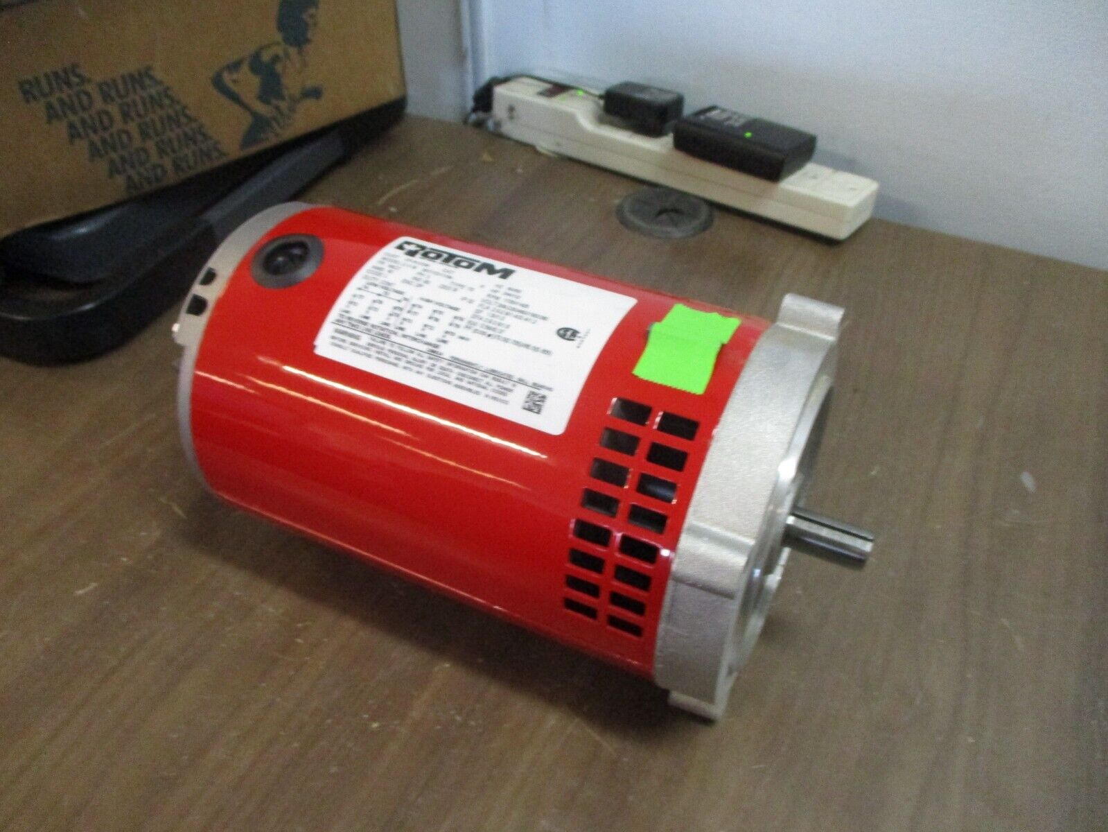 Rotom Motor CP-R1370 3/4HP 3Ph 1800RPM 208-230/460V 2.6-2.8/1.4A 60Hz