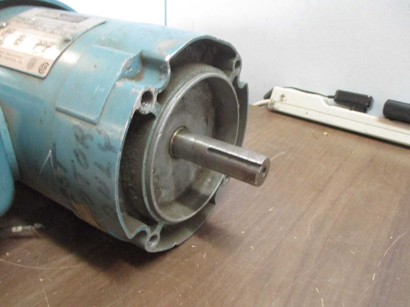 Dresser Motor w/ Brake 3E 37455 VK 3/4HP 1800RPM 230/460V 3.8/1.9A 3Ph 60Hz