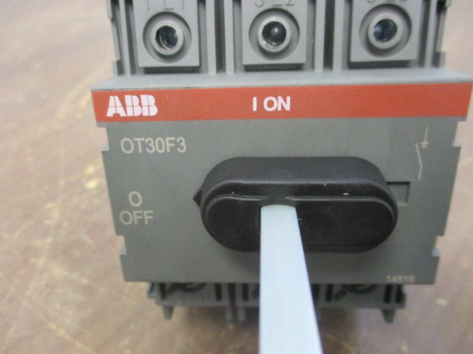 ABB Disconnect Switch OT30F3 30A 600V Used **No Cap**