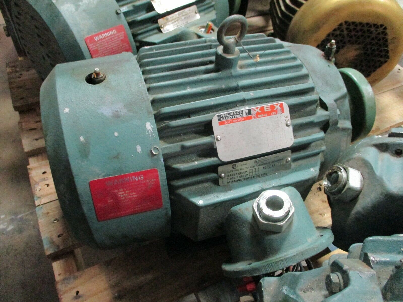 Reliance XEX Duty Master Hazardous Location AC Motor P21G0546G 10HP 1800RPM Used