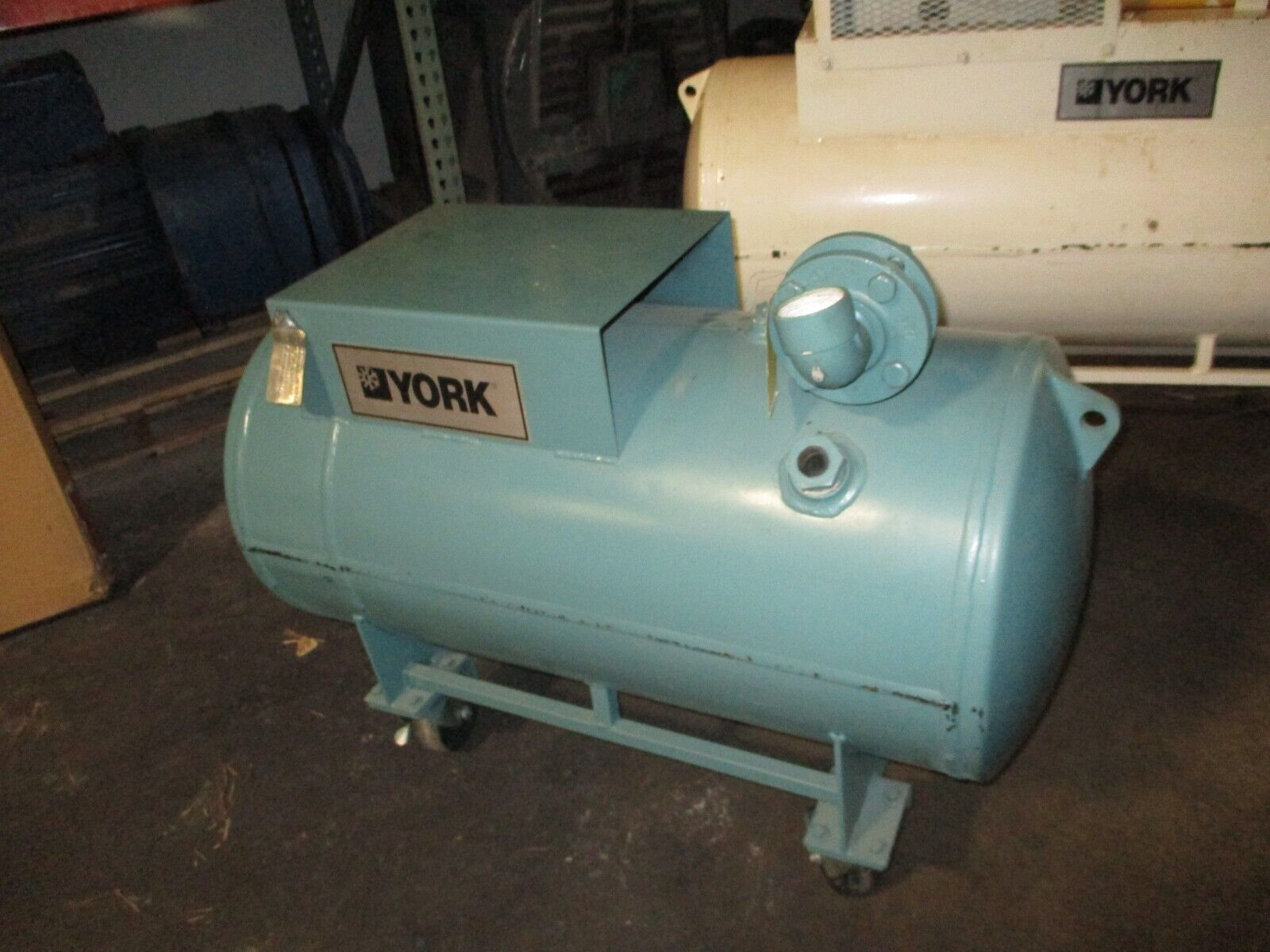 York Easy Tank Refrigerant Storage Recycling Tank RT 600 600LB Capacity Used