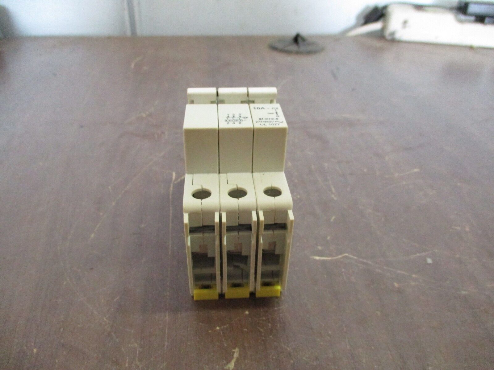 CBi Circuit Breaker QZ-3(13)-D-10 10A 277/480V 3P *Broken Plastic* Used