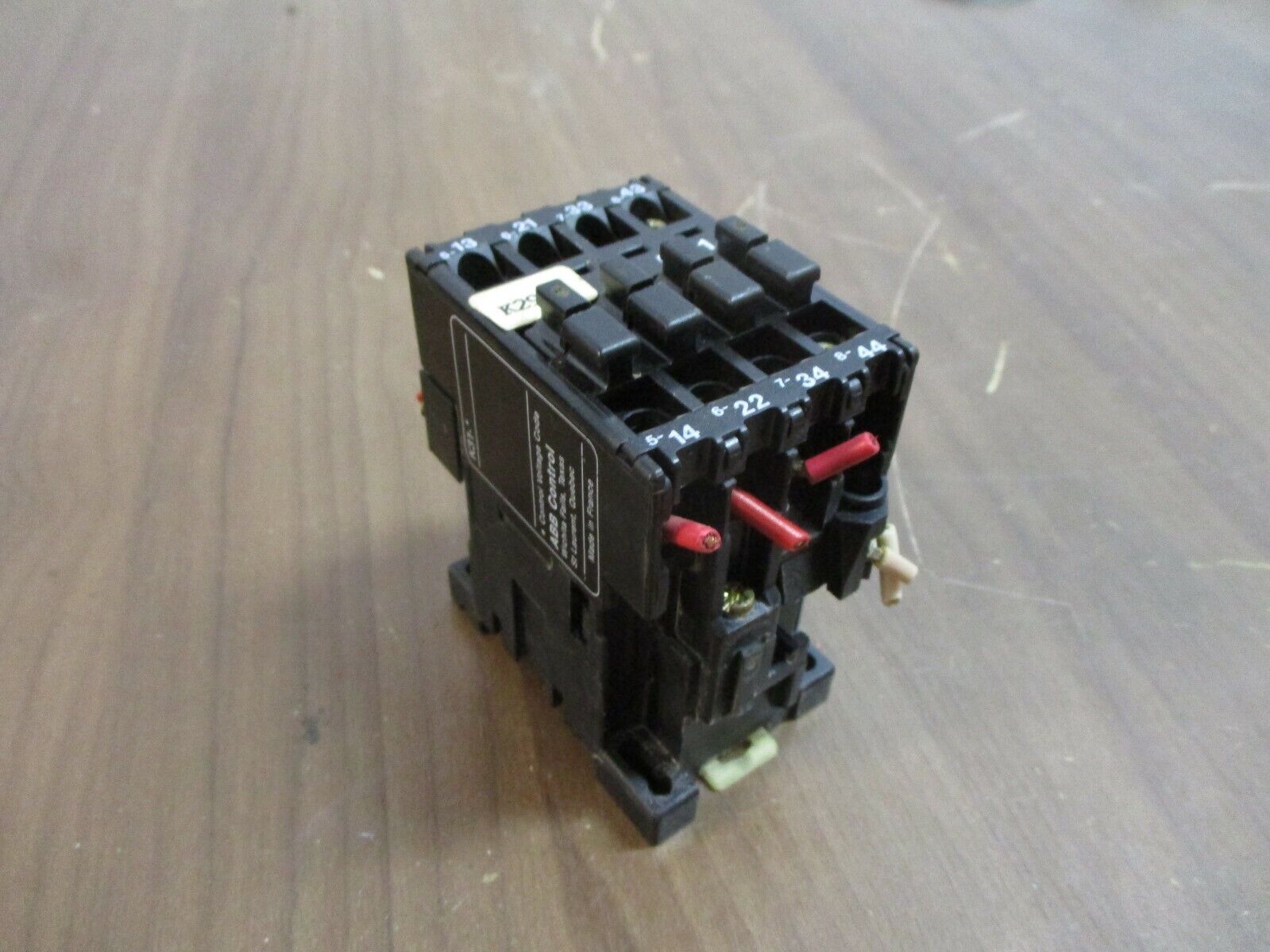 ABB Contactor K 31 E 120V Coil 10A 600V Used