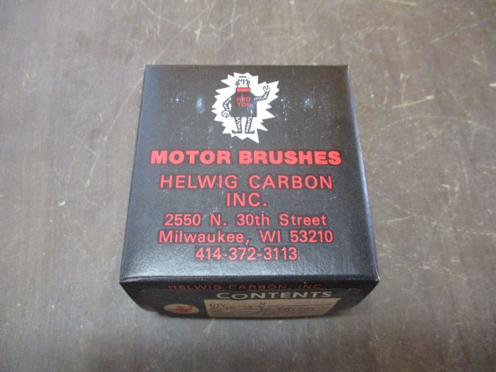 Helwig Carbon Motor Brush 10-501221 *Box of 4* New Surplus